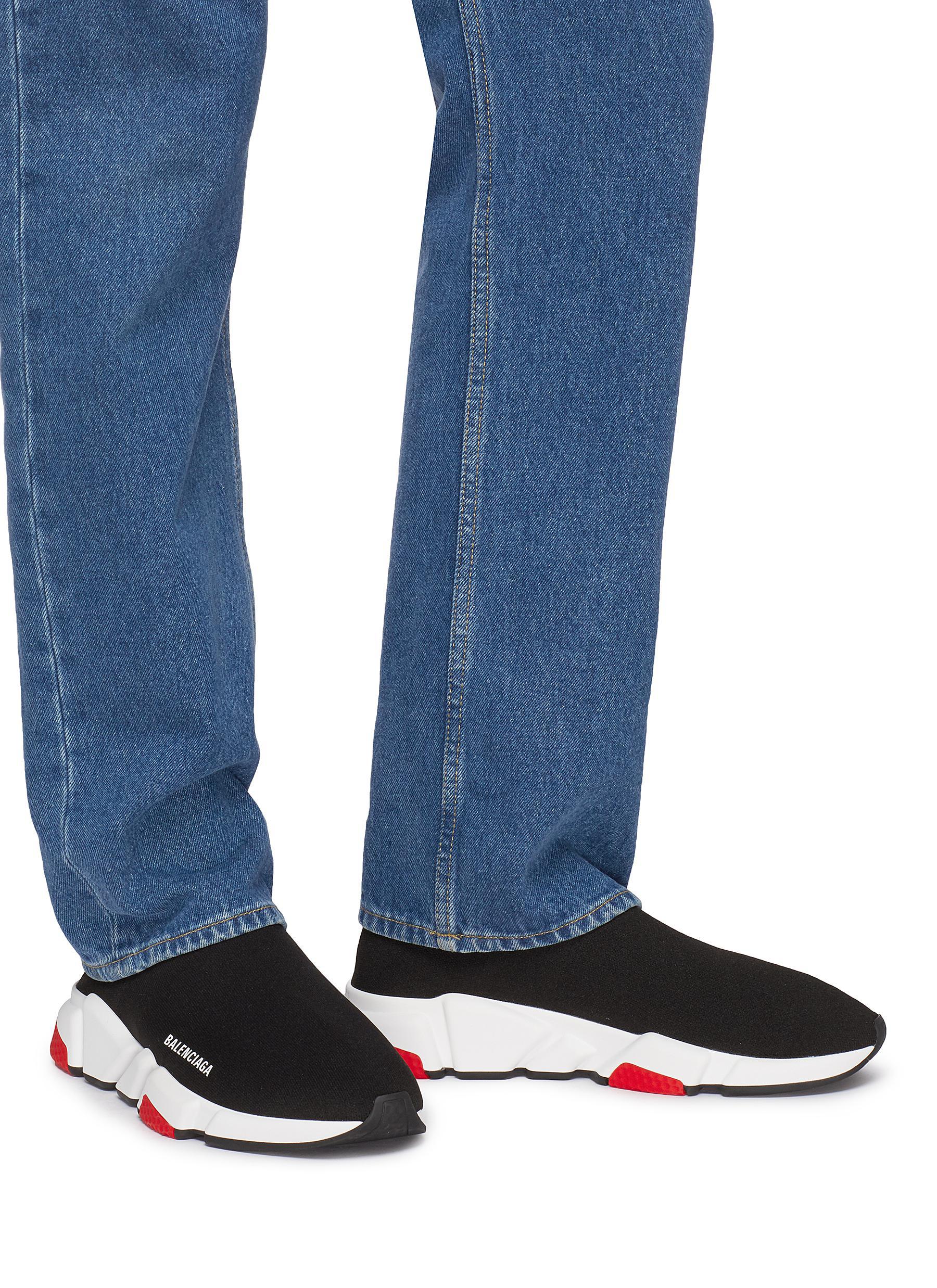 pull on slip on men balenciaga shoes