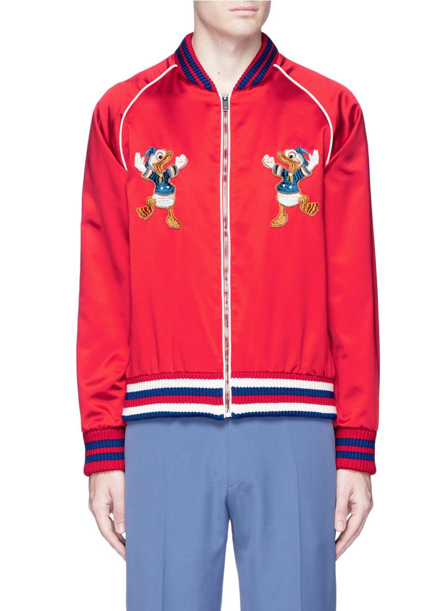 gucci donald duck jacket
