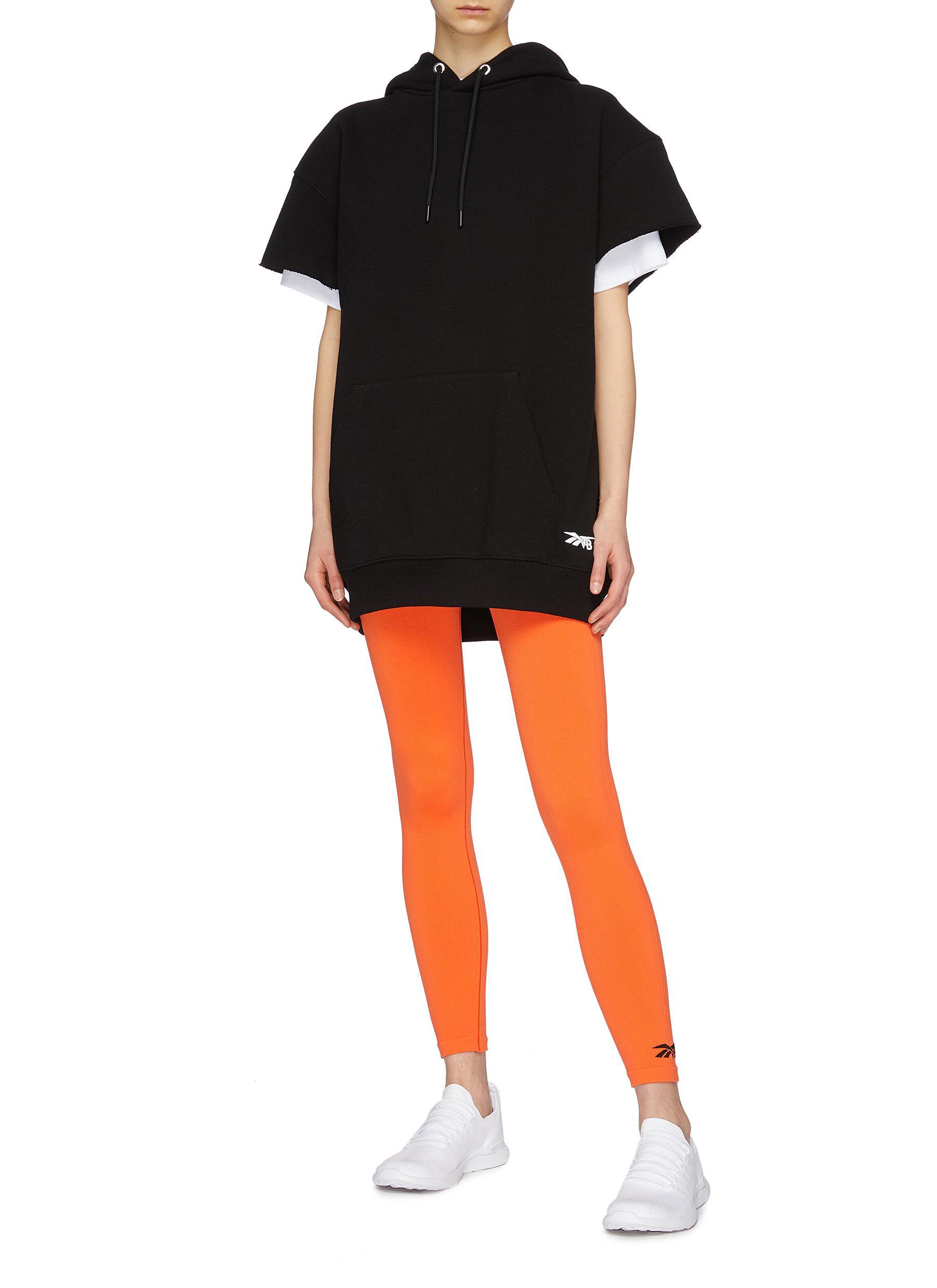 reebok short sleeve sweatshirt