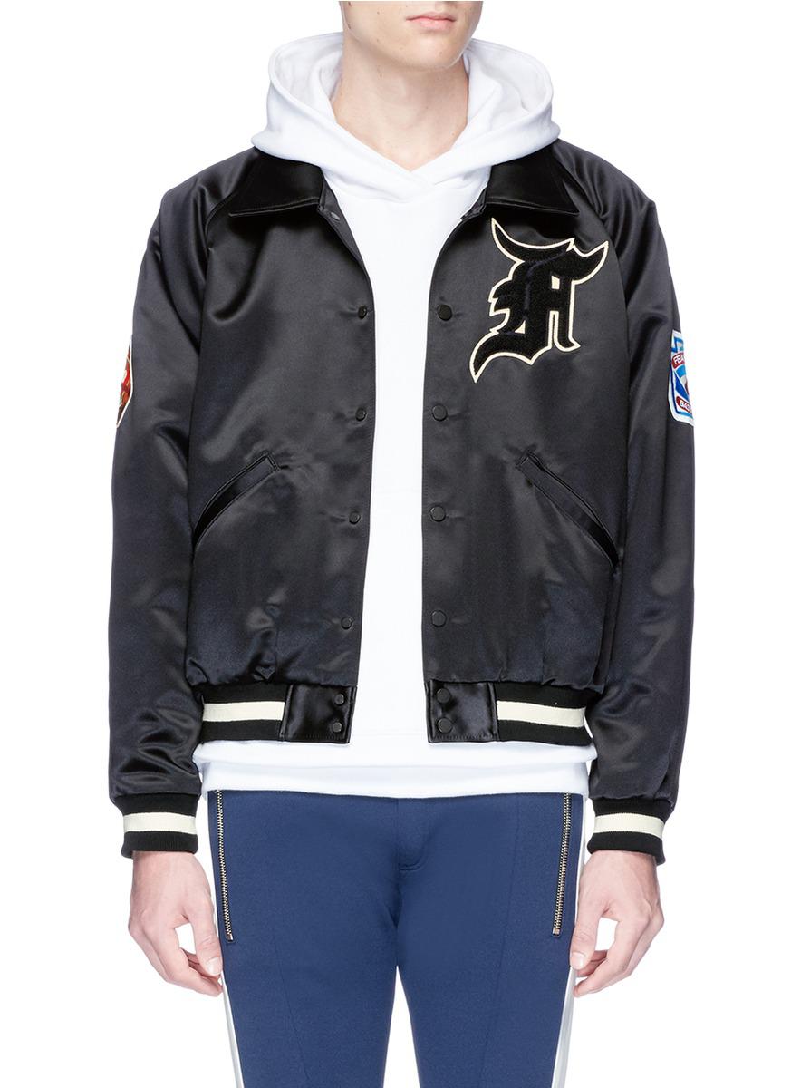 fear of god baseball hoodie