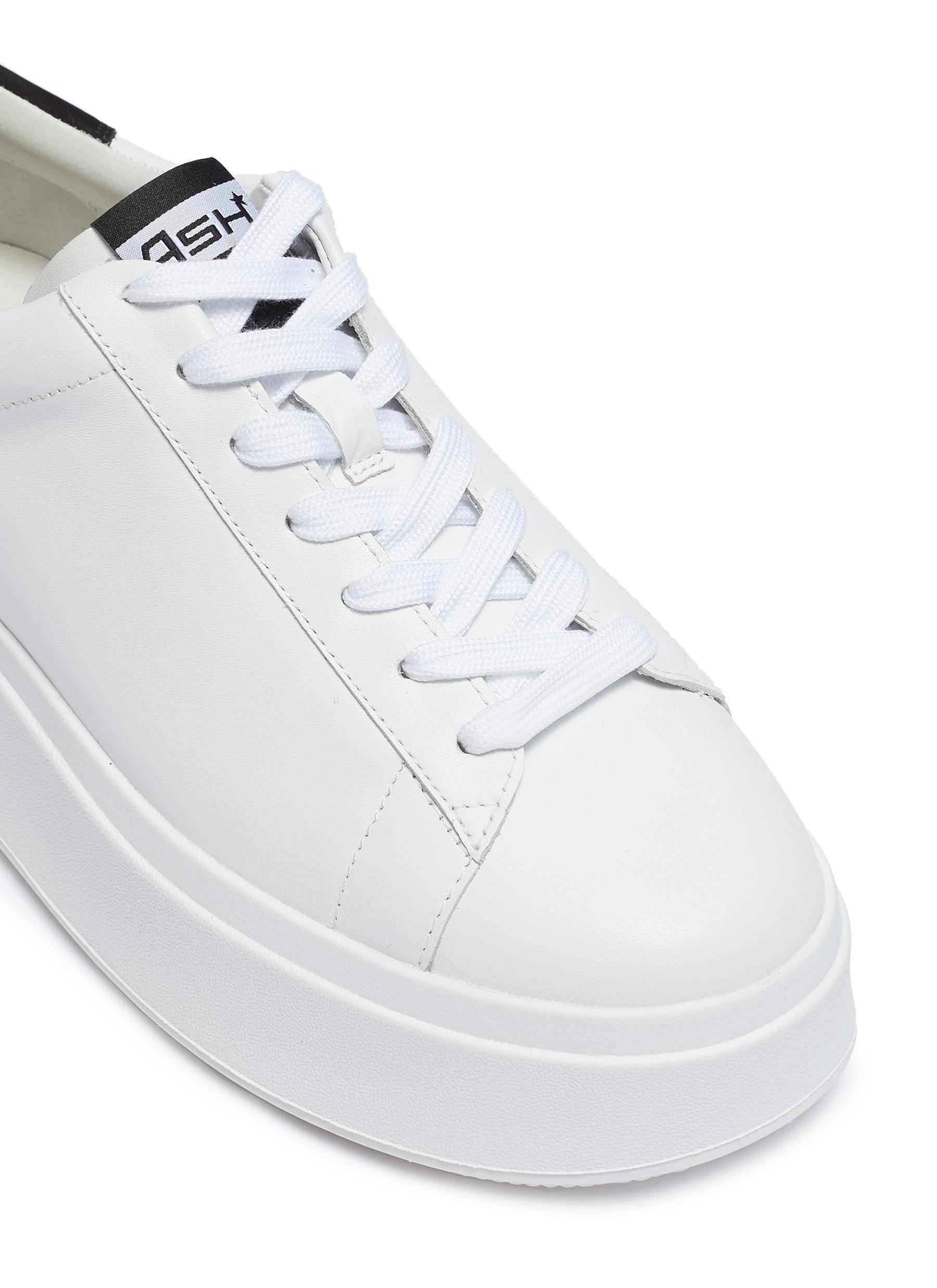 moon platform sneaker ash