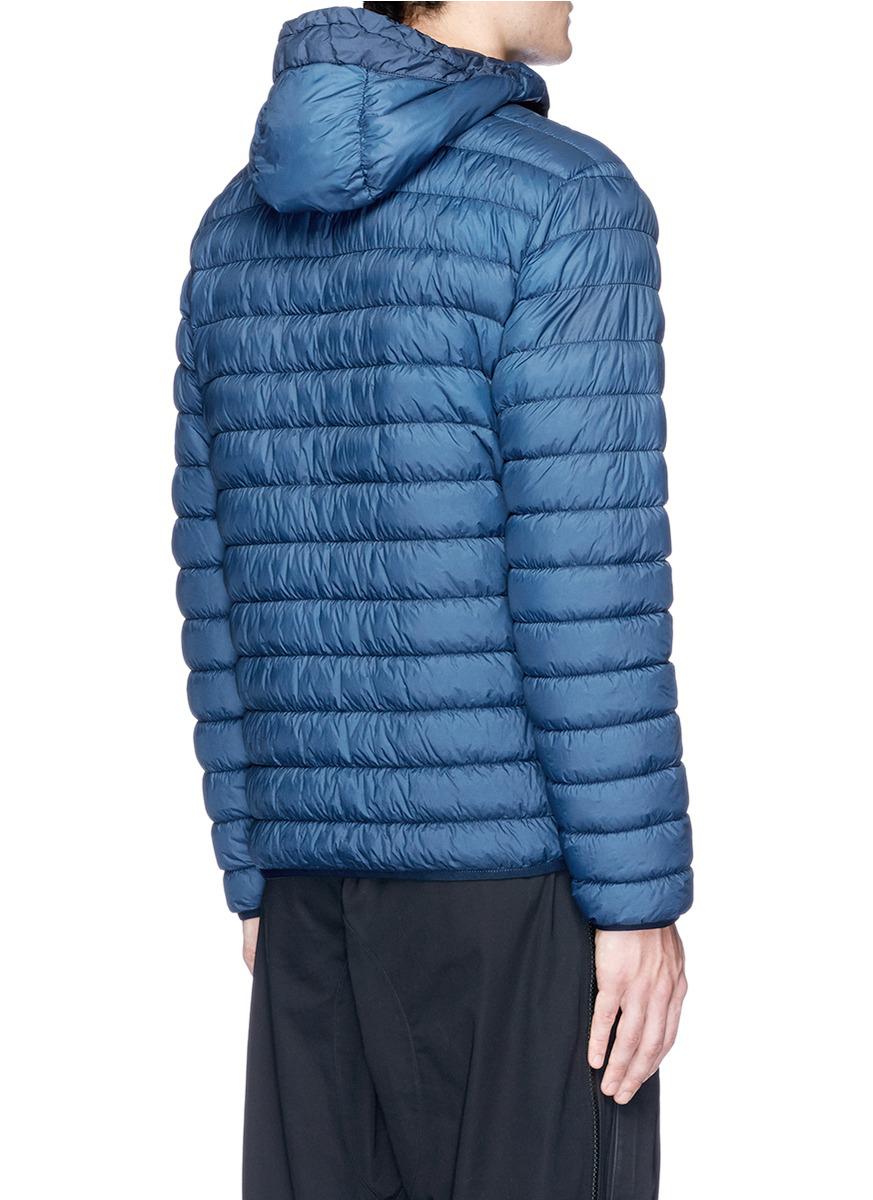 Stone Island Synthetic Garment Dyed Down Puffer Jacket in Blue for Men -  Lyst