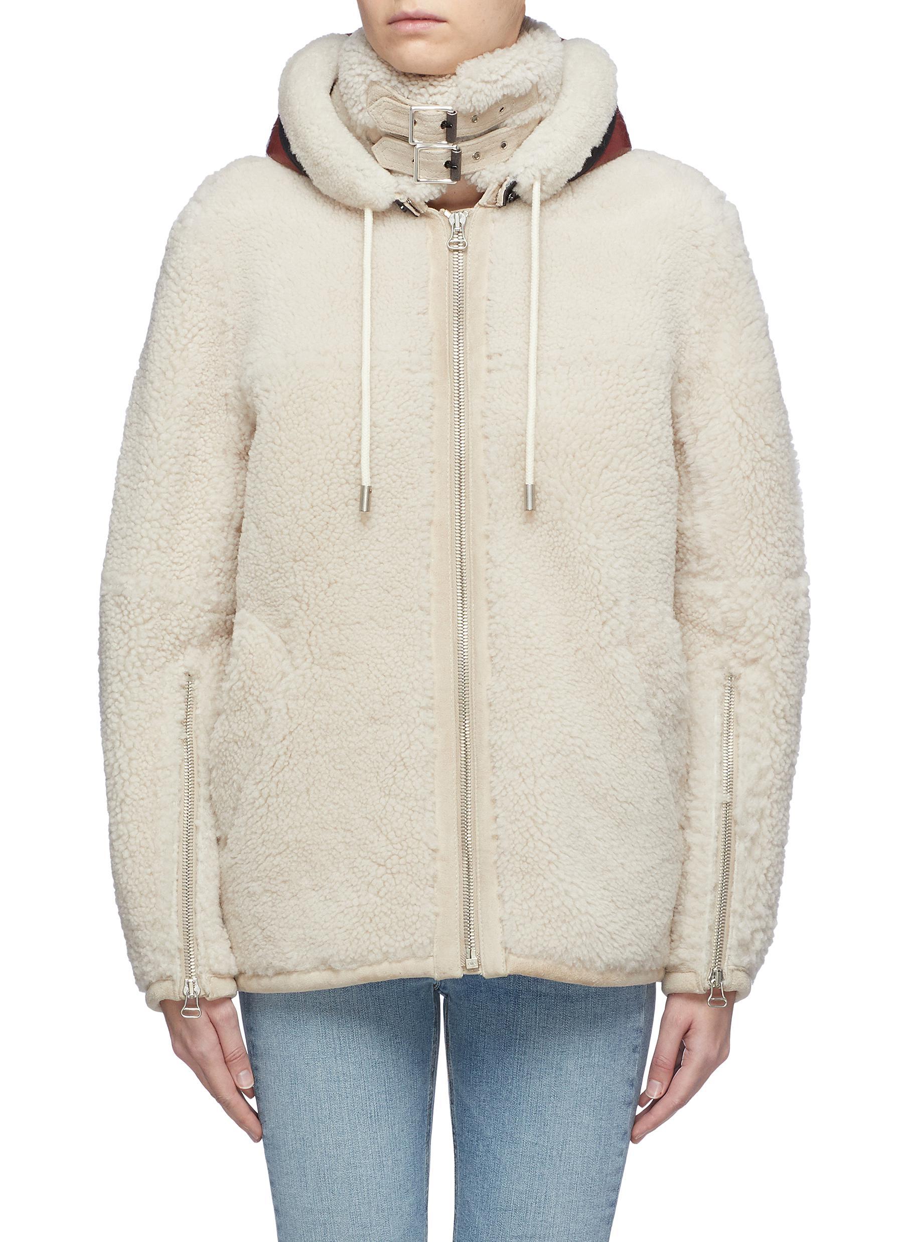 rag and bone shearling coat