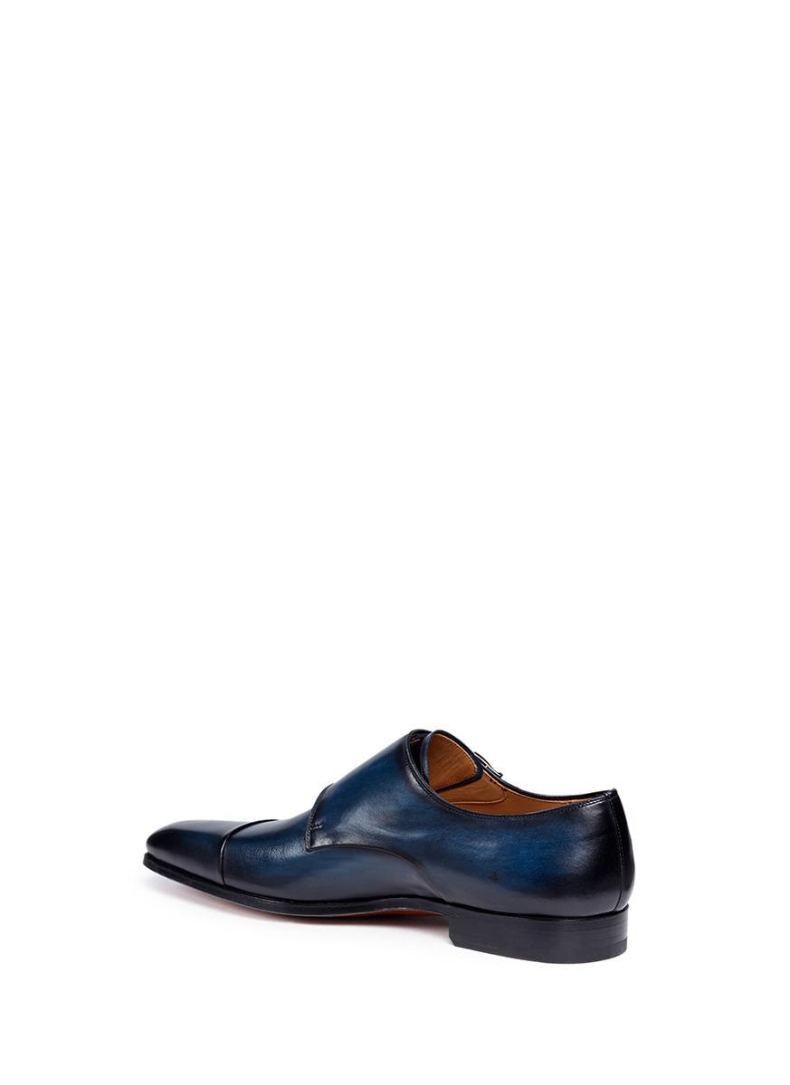 Blue magnanni deals shoes