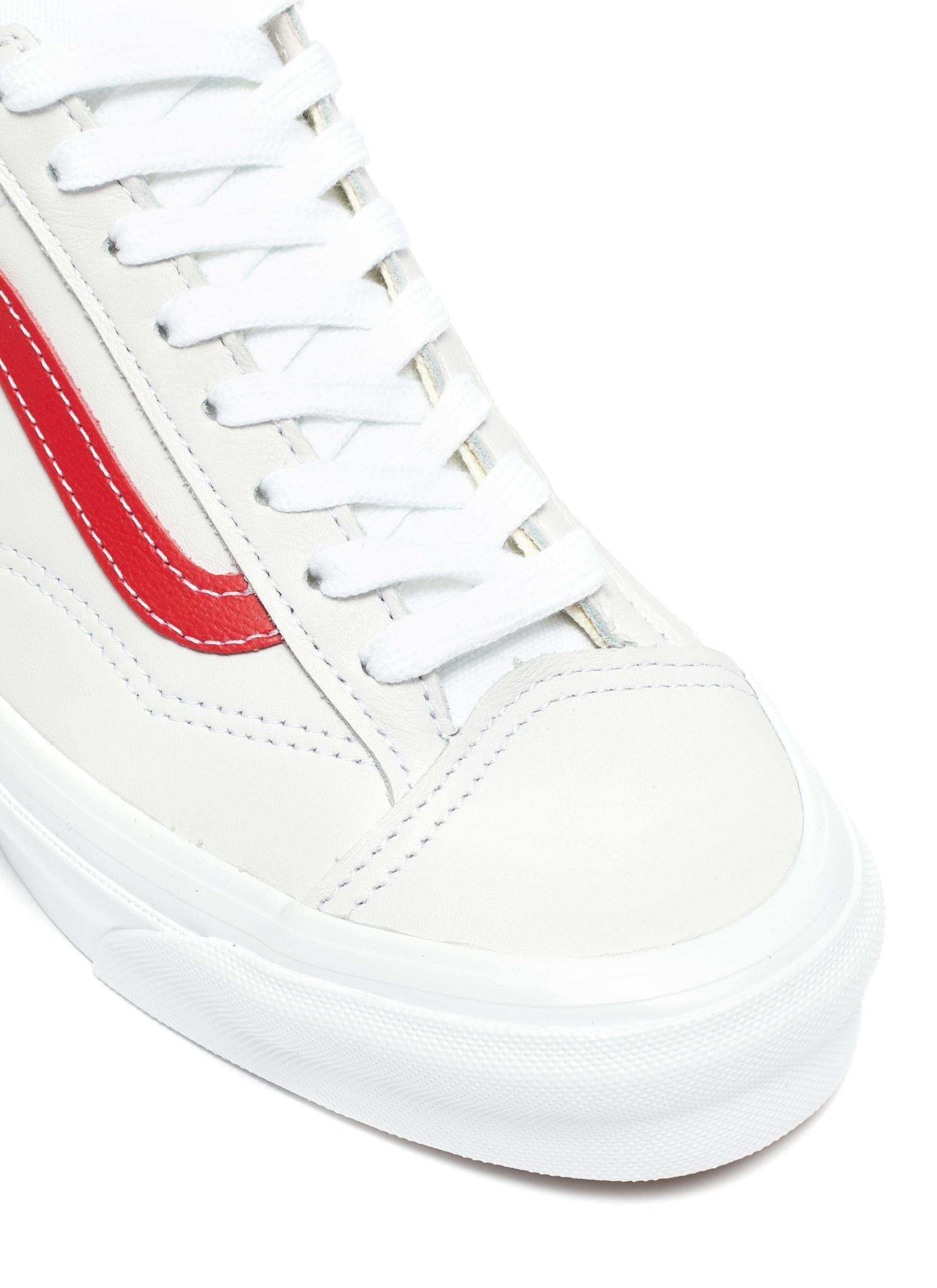 Vans Canvas Og Style 36 Lx Laceup Sneakers in White Lyst