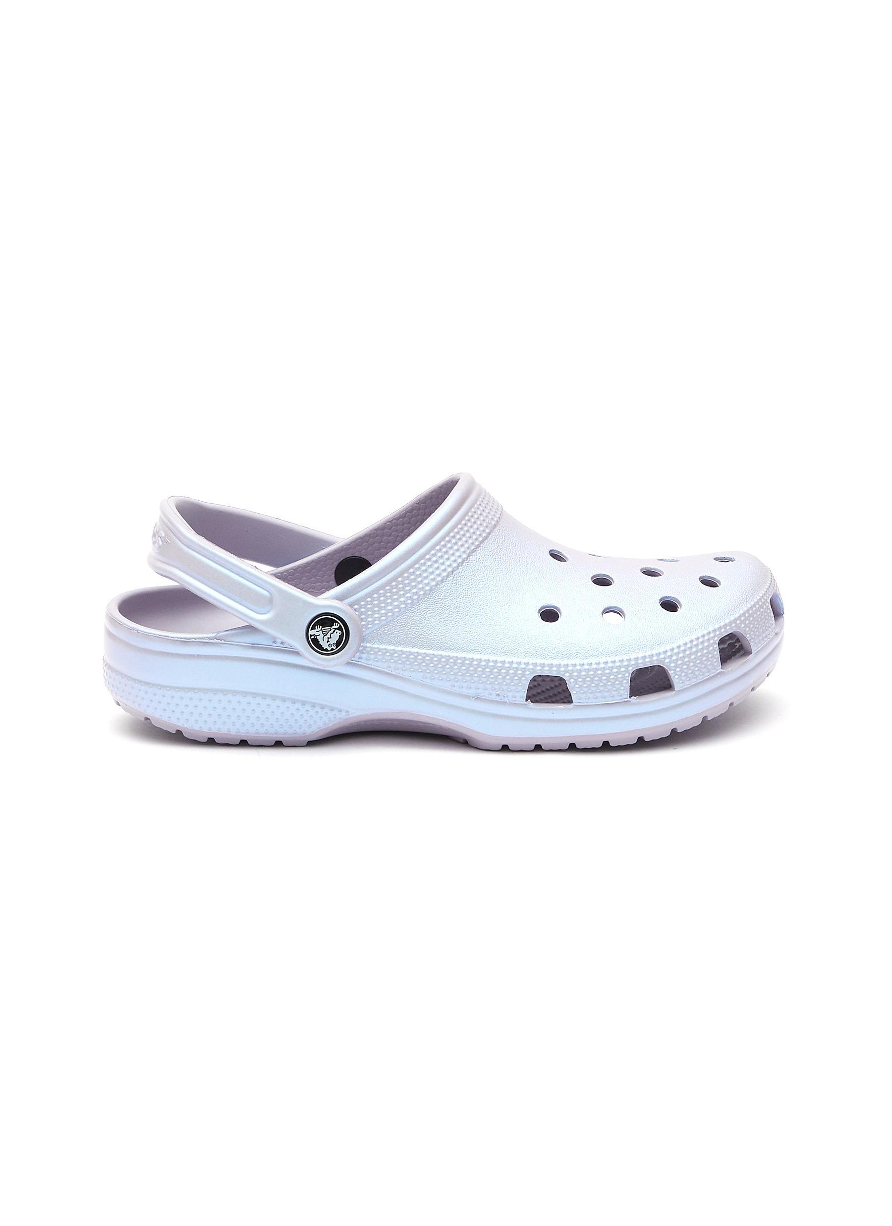 Crocs™ 'classic 4 Her' Pearlescent Effect Slingback Clogs | Lyst