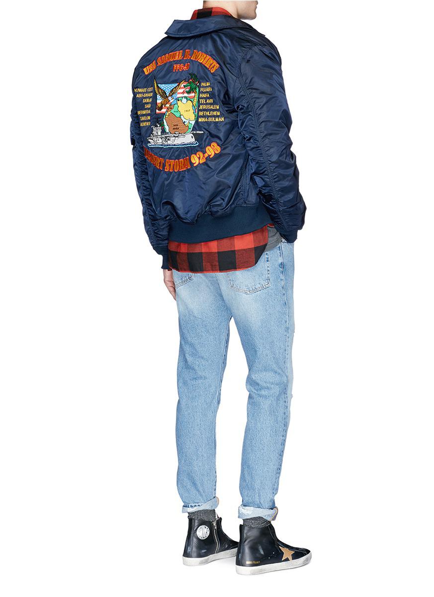 alpha industries coach jacket