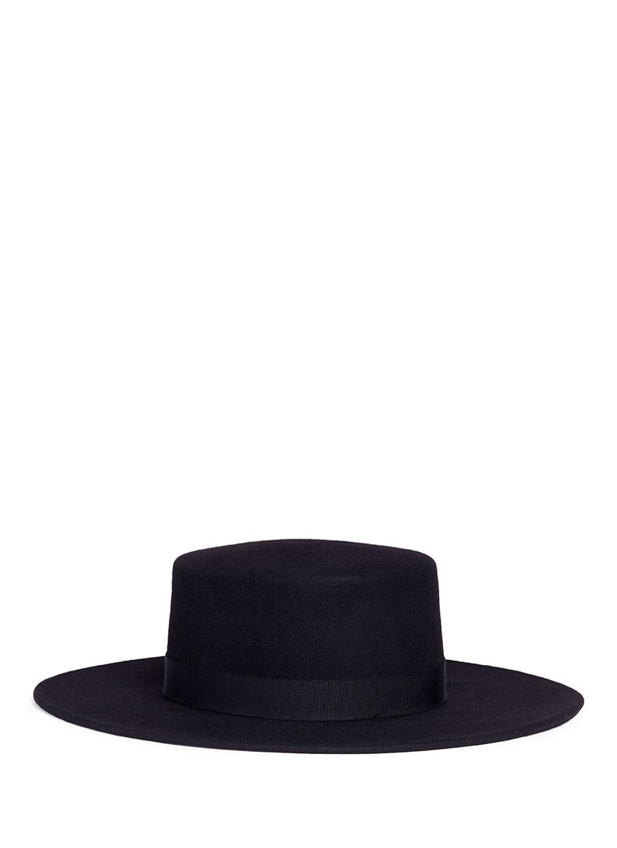 black bolero hat