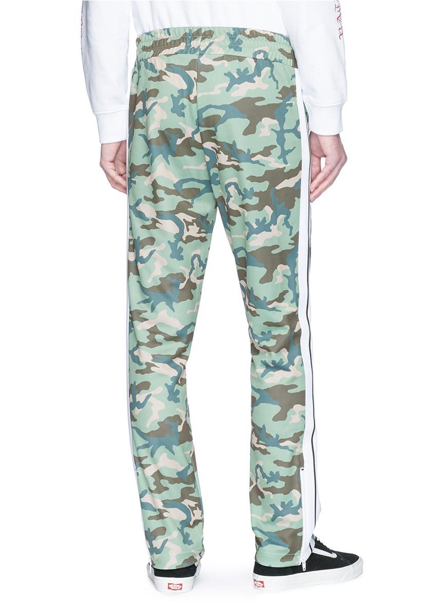 palm angels camo track pants