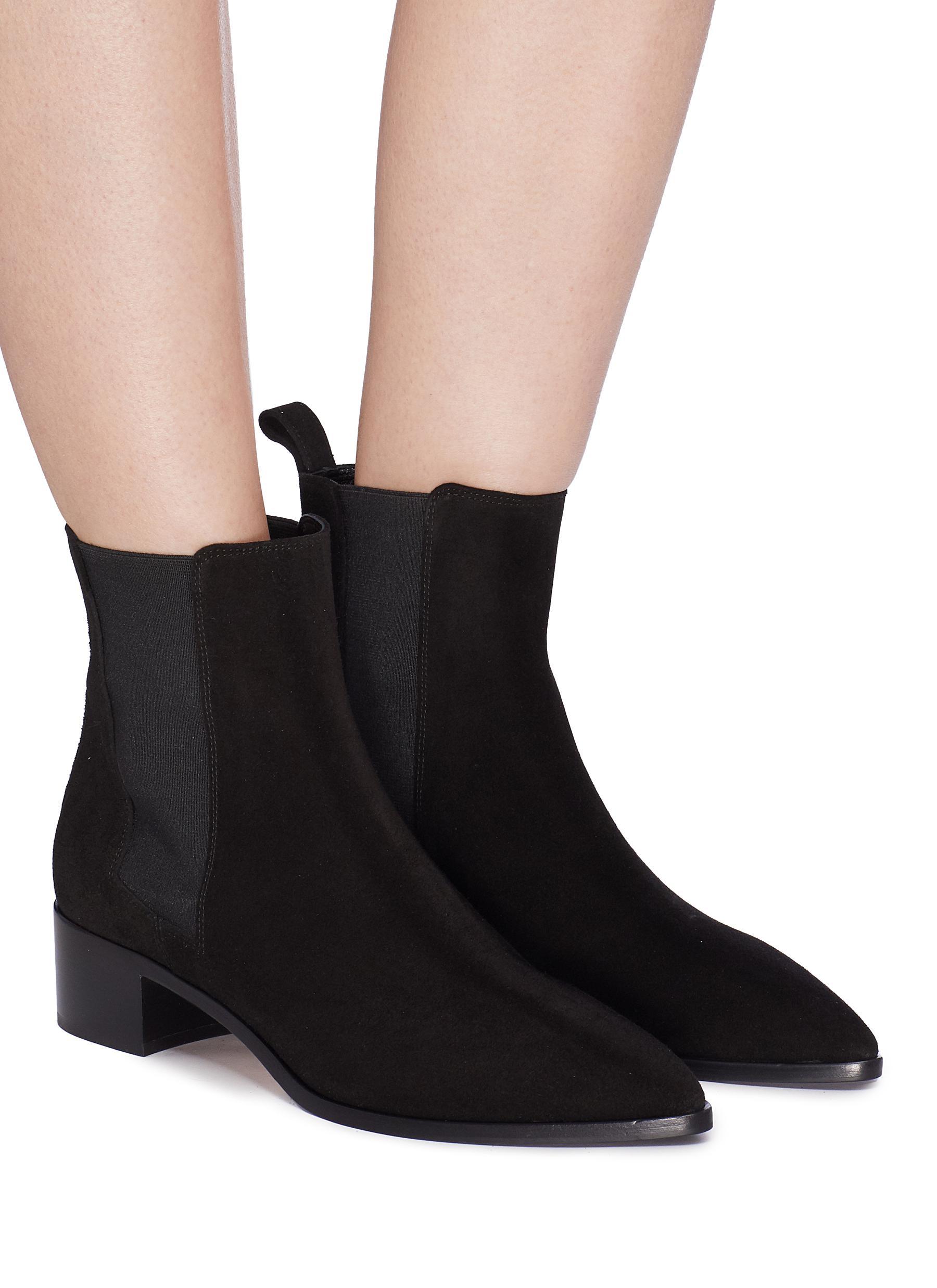 aeyde lou leather chelsea boots