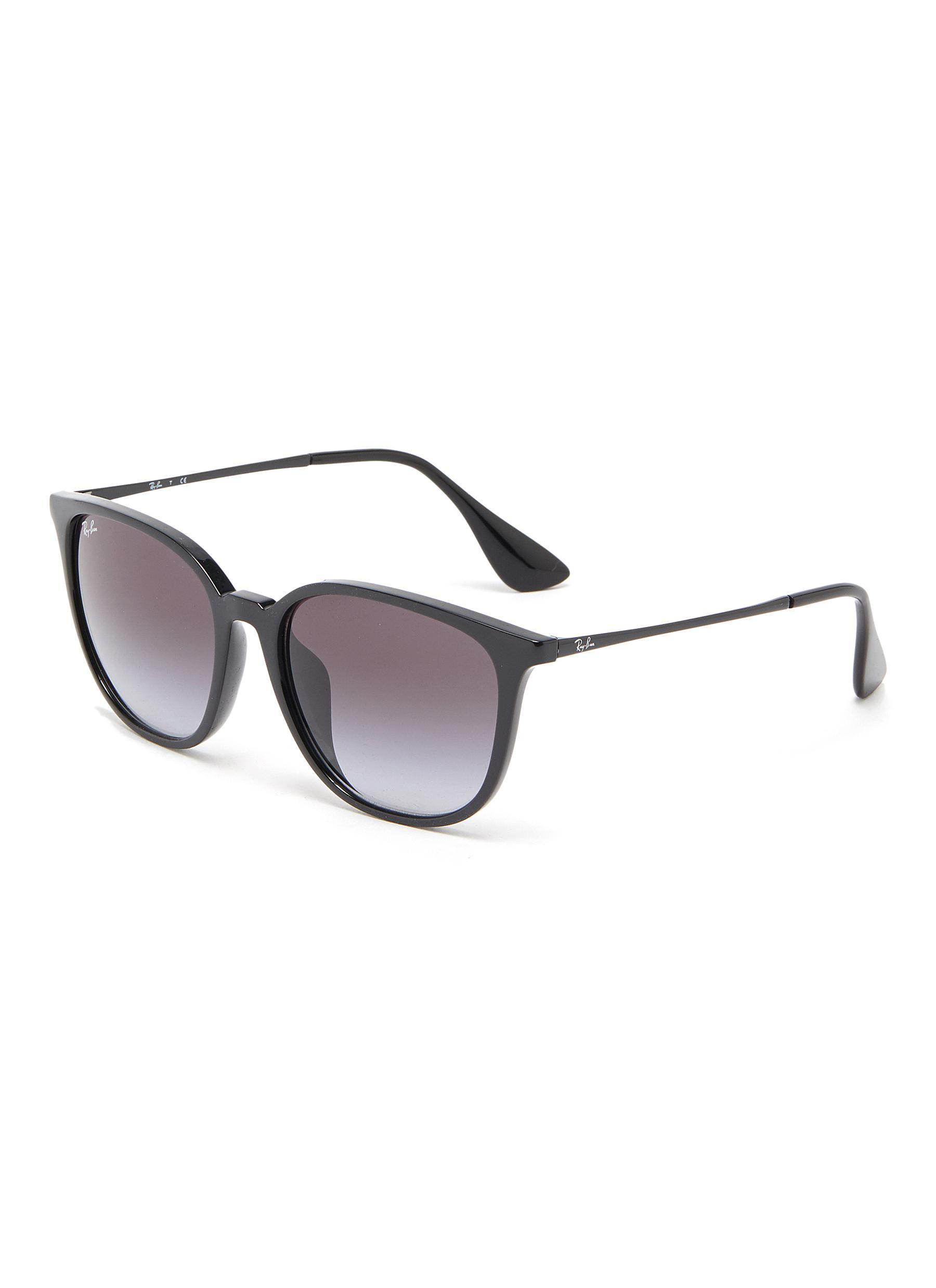 ray ban black transparent frame
