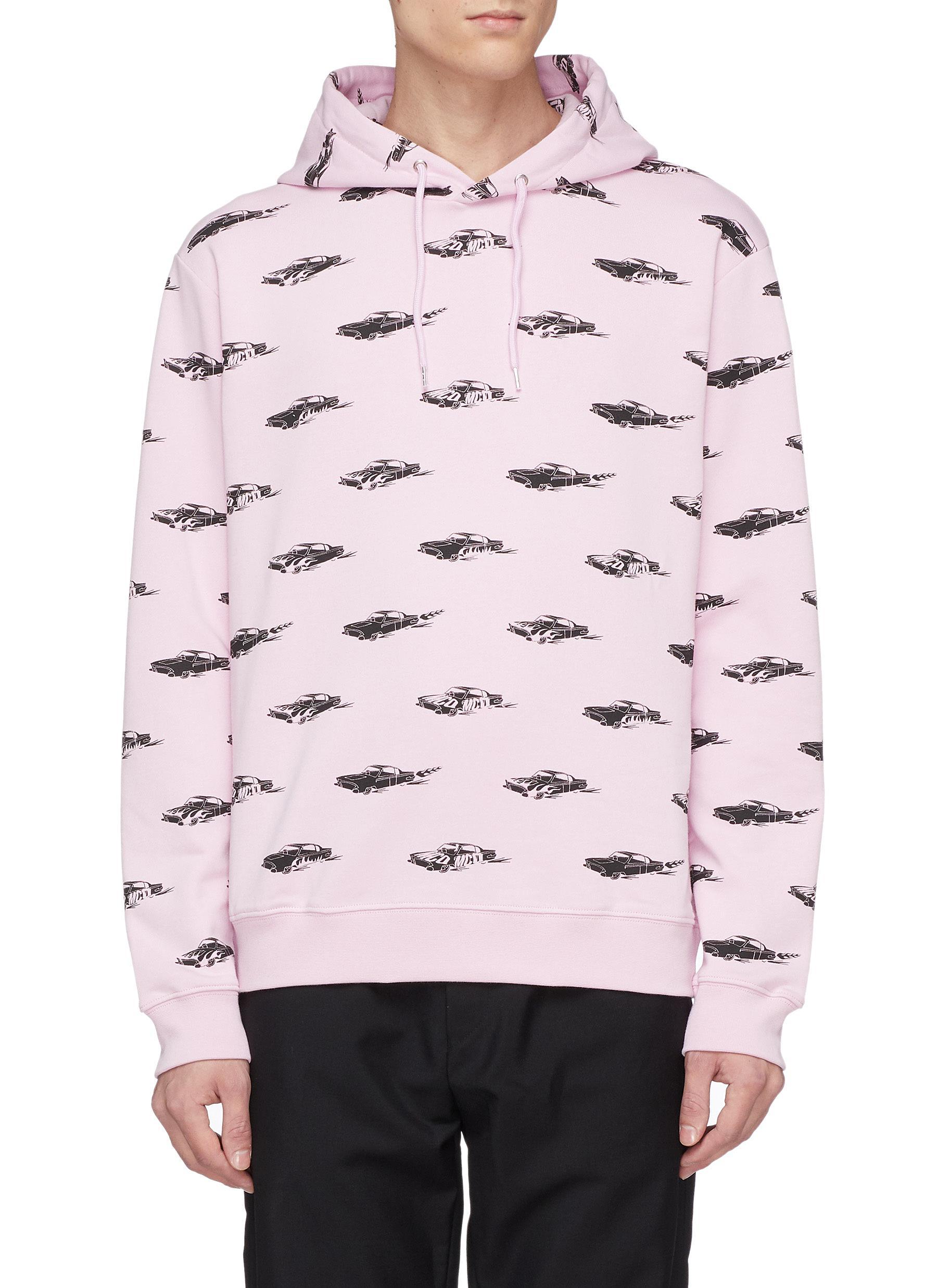 alexander mcqueen pink hoodie