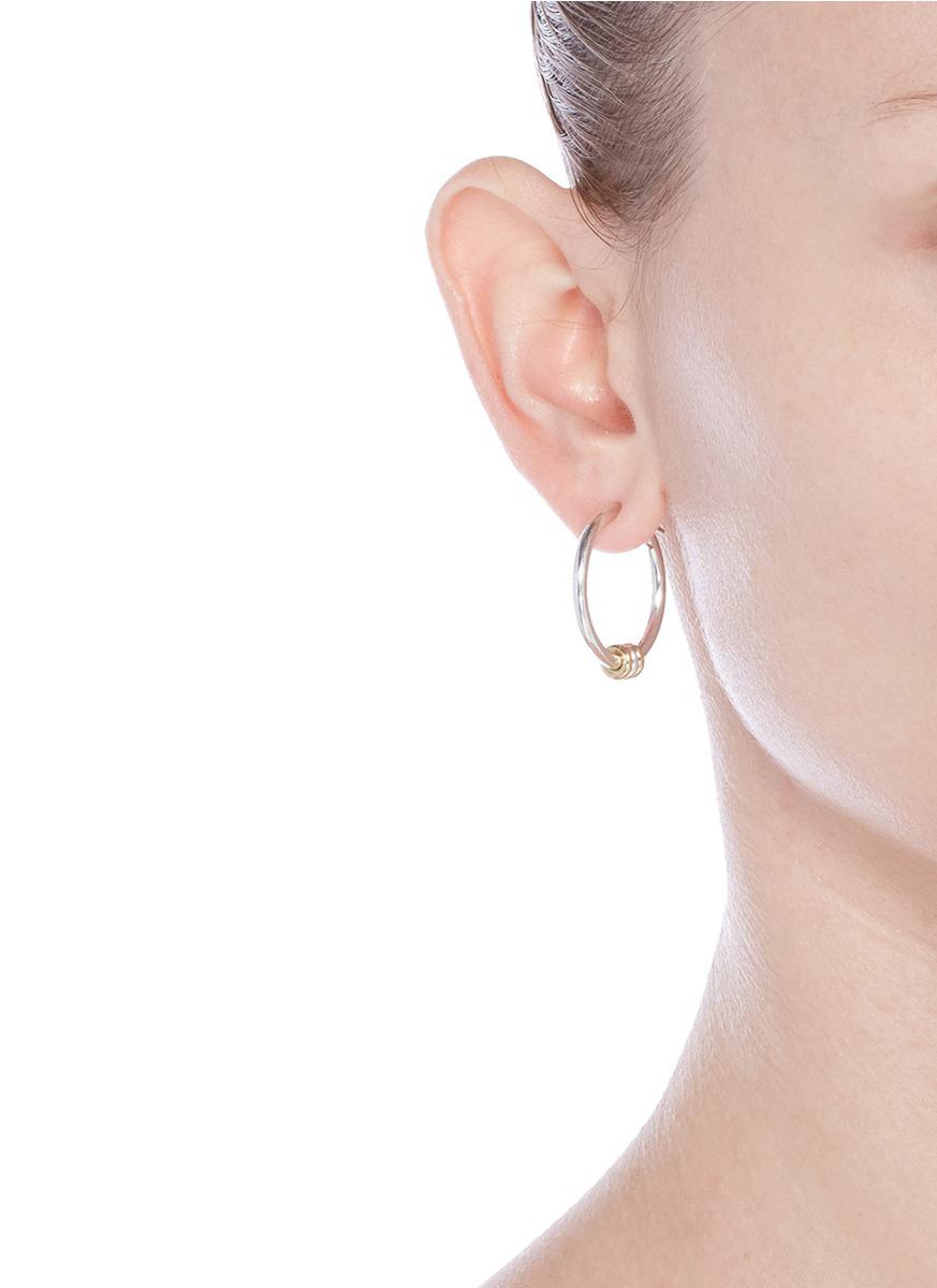 Spinelli Kilcollin ARGO SILVER HOOPS
