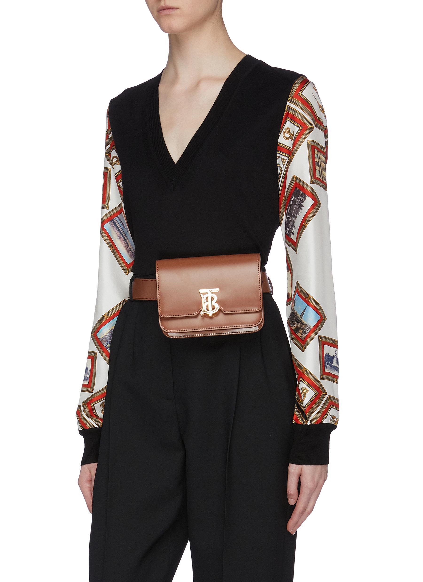 Burberry TB Monogram Buckle Reversible Logo Belt size S - $350 New With  Tags - From Kaka