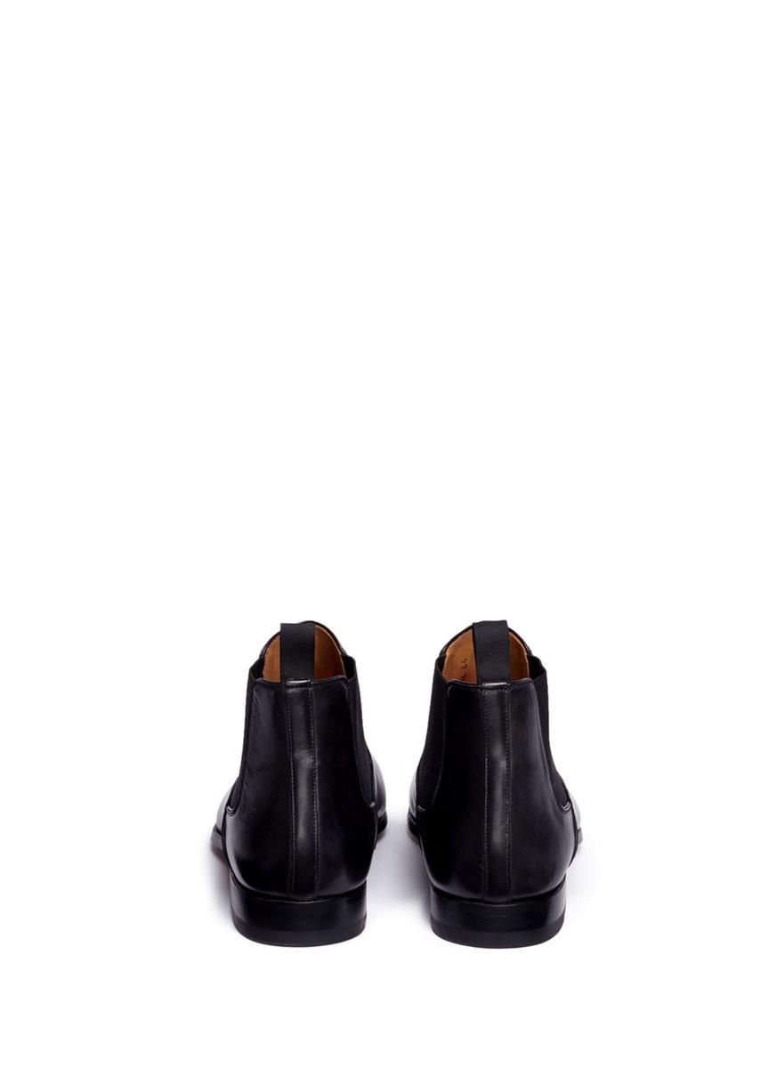magnanni chelsea boots black