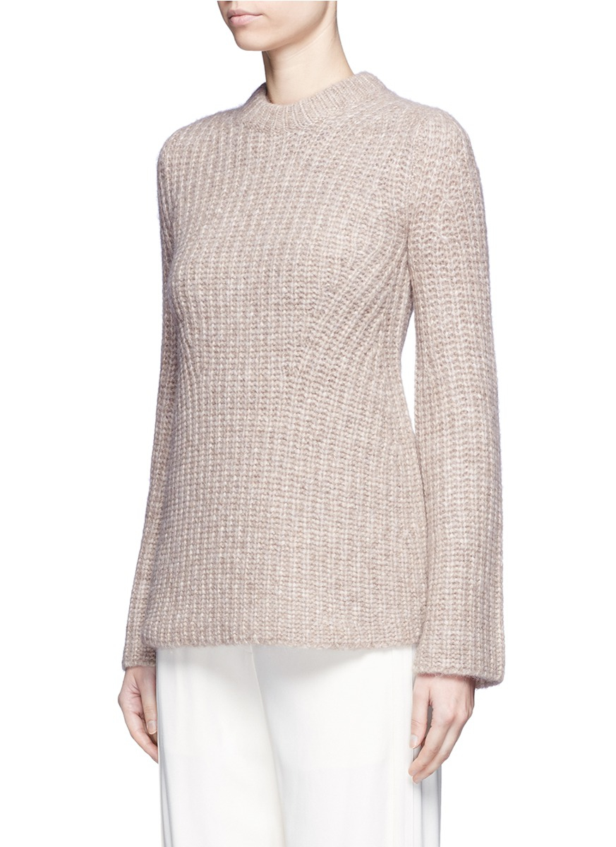 Theory 'bestella' Alpacawool Chunky Knit Sweater Lyst