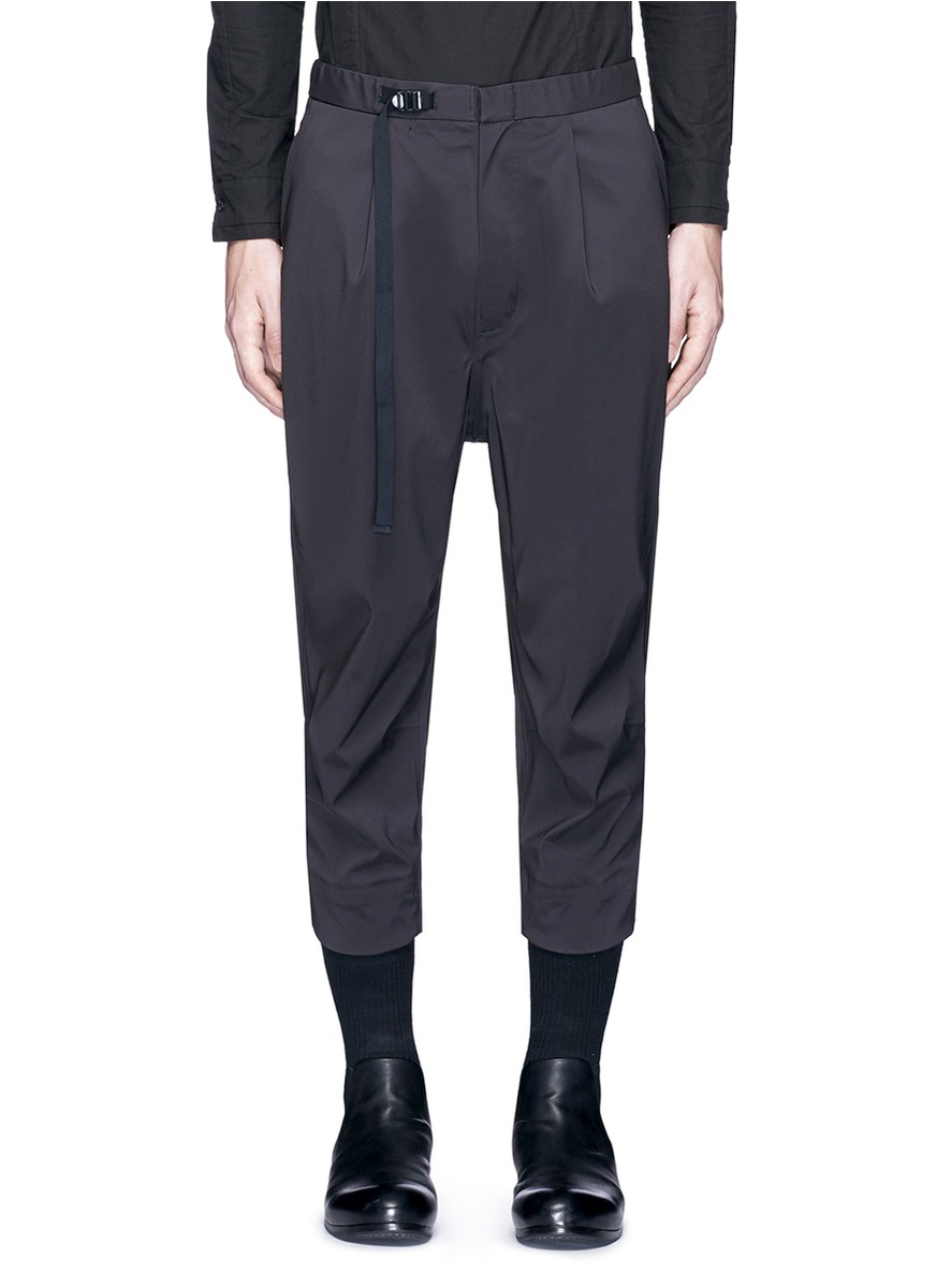 The Viridi-anne Cropped Schoeller® Tech Fabric Pants in Gray for Men - Lyst