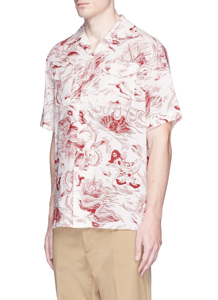 donald duck gucci shirt