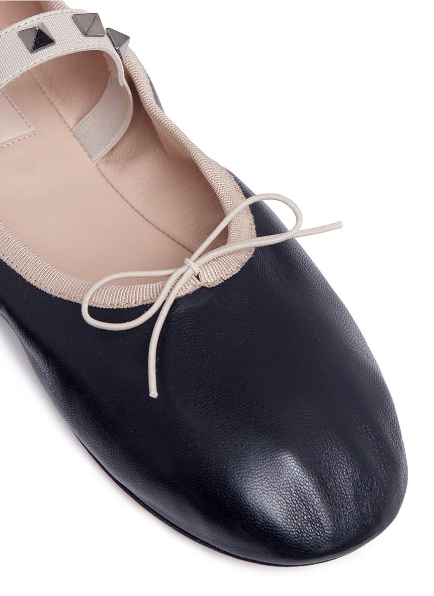 Ballet Flats With Elastic Band Online 