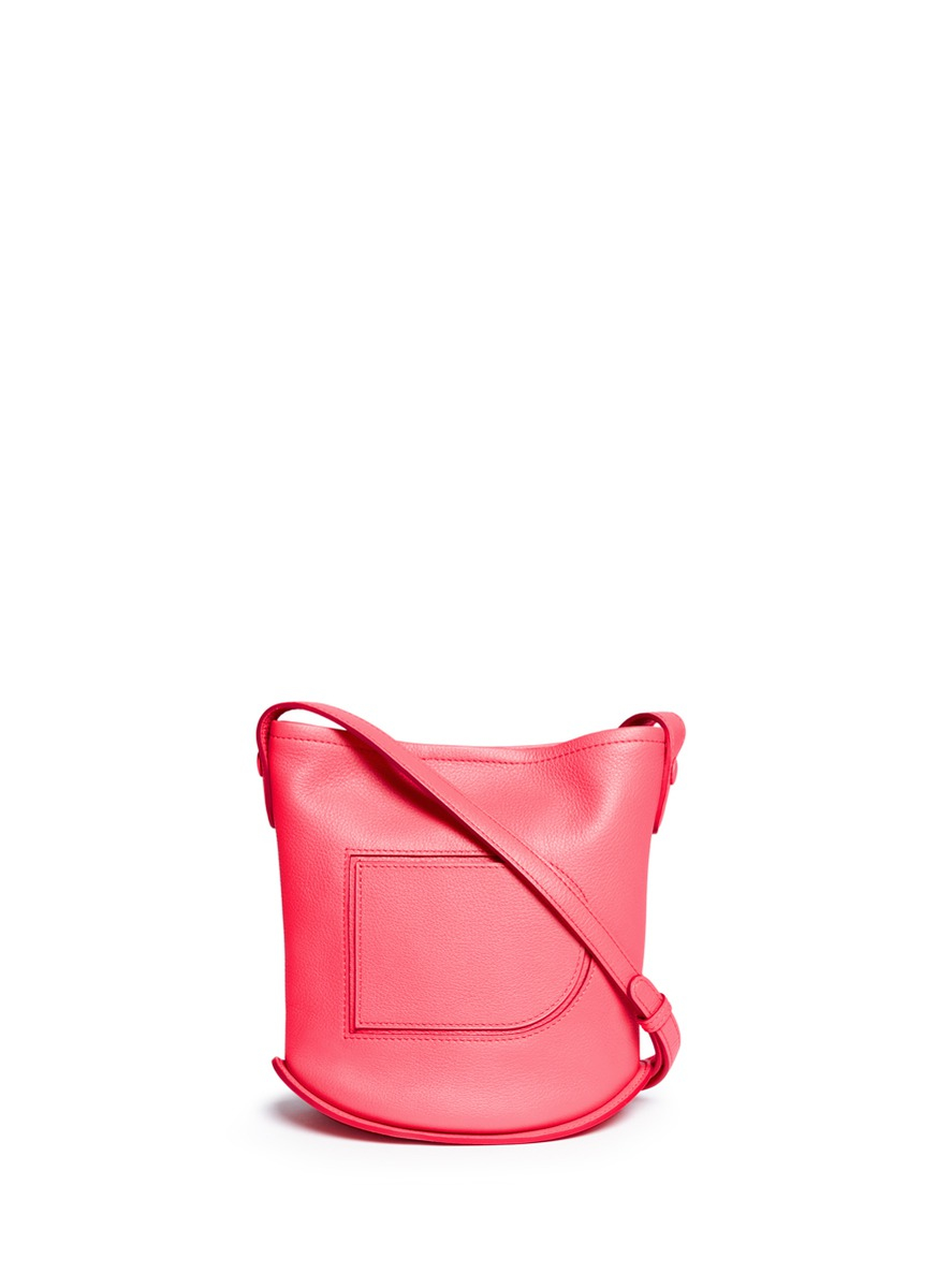 Delvaux 'pin Mini Allure' Leather Bucket Bag in Pink | Lyst