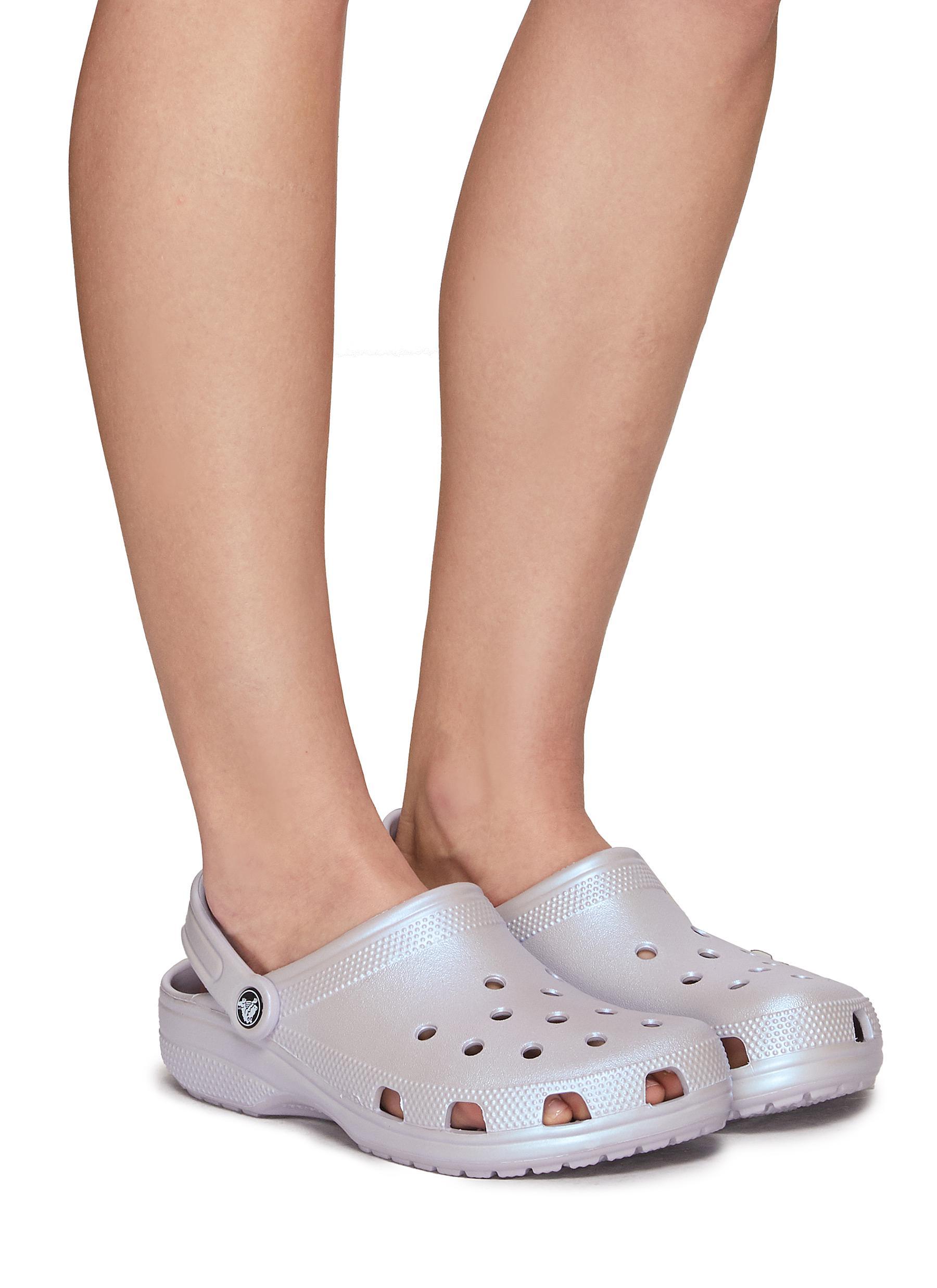 Crocs™ Her' Pearlescent Effect Clogs |