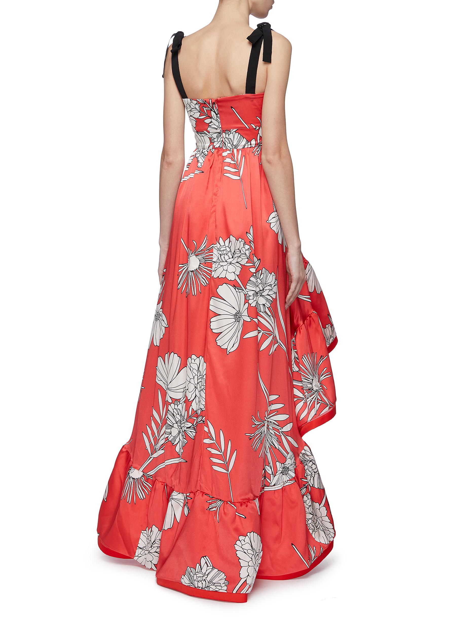 silvia tcherassi red dress