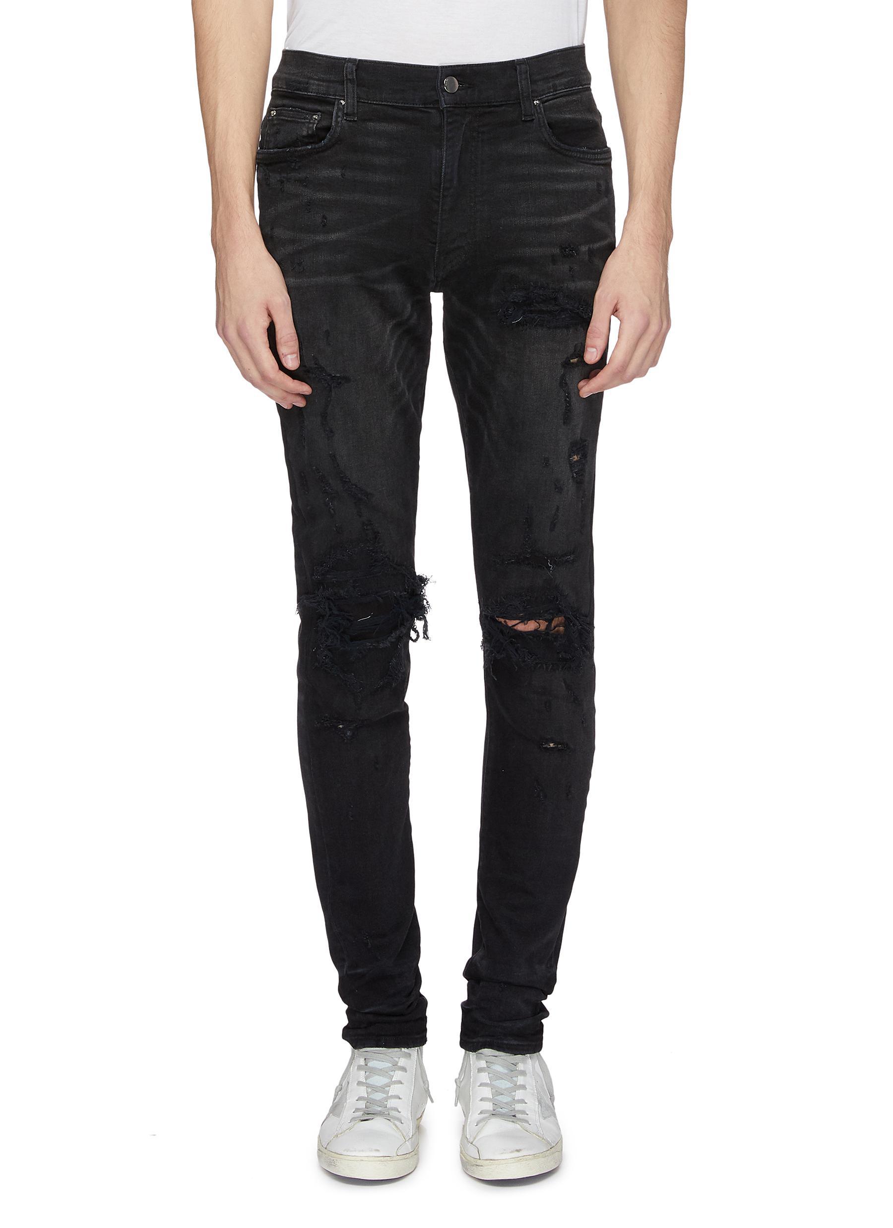 Amiri super repair jeans Clearance