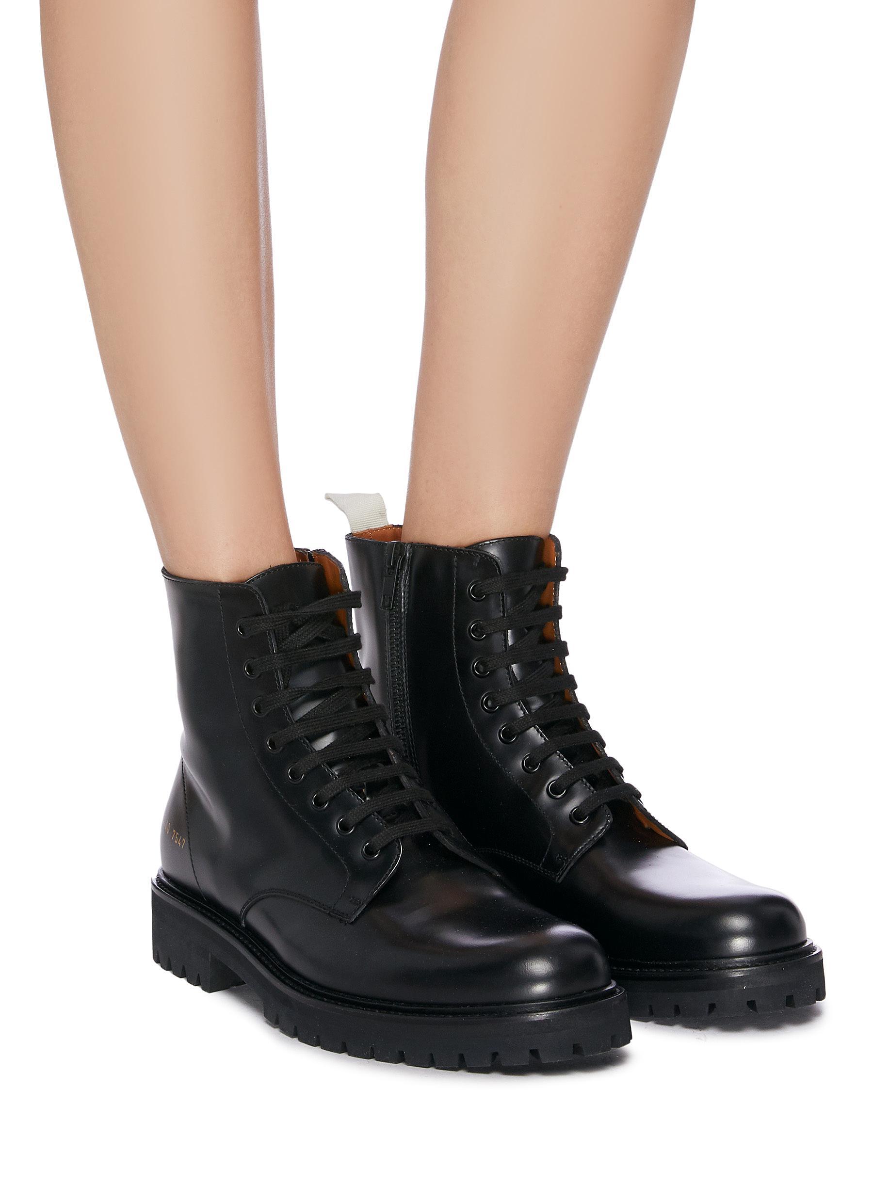 common projects combat boot