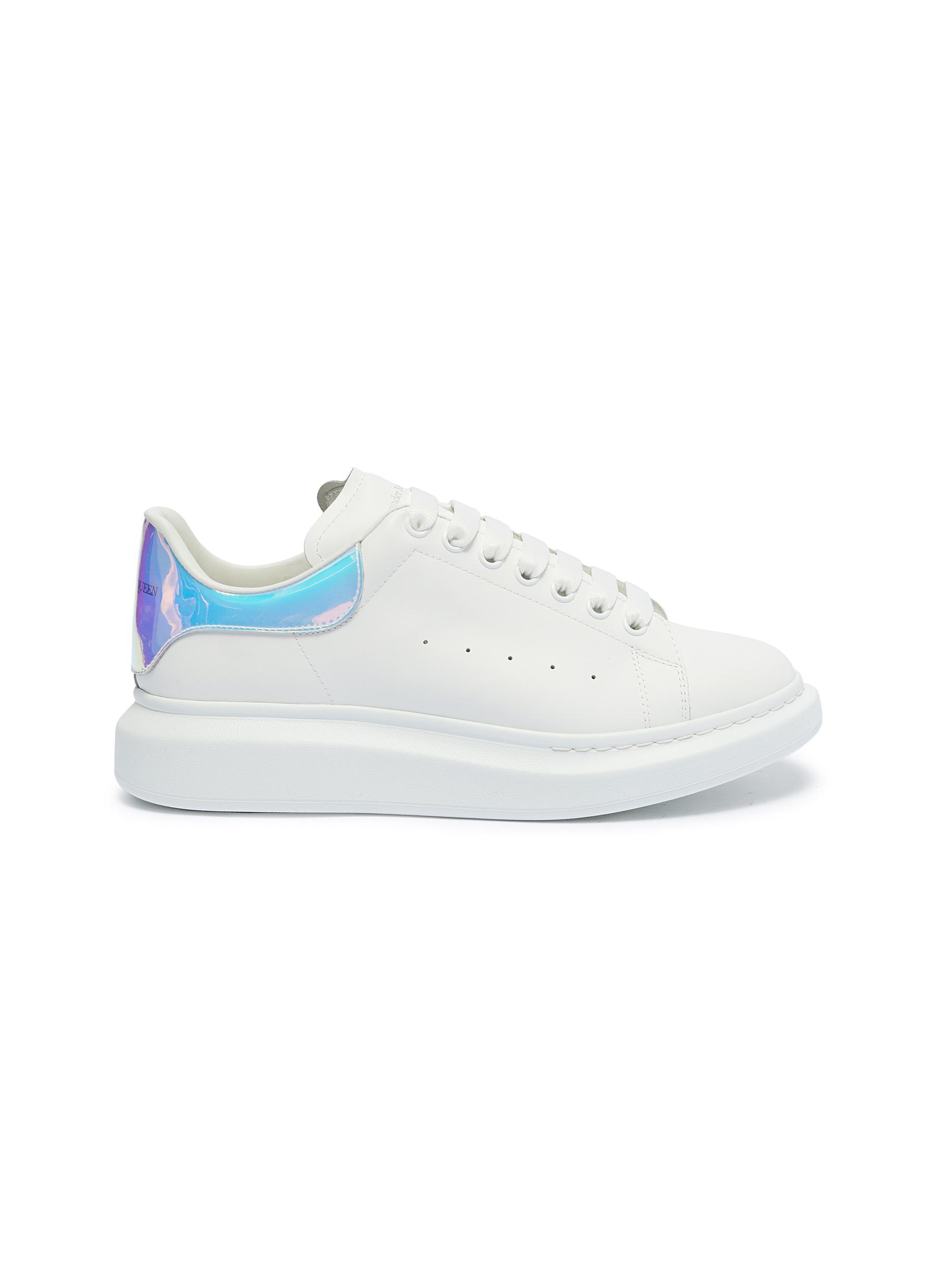 alexander mcqueen holographic sneakers