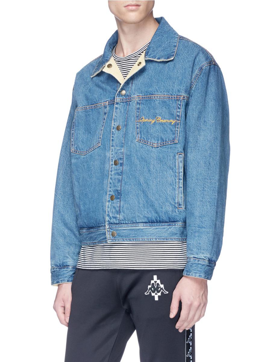 opening ceremony jean jacket