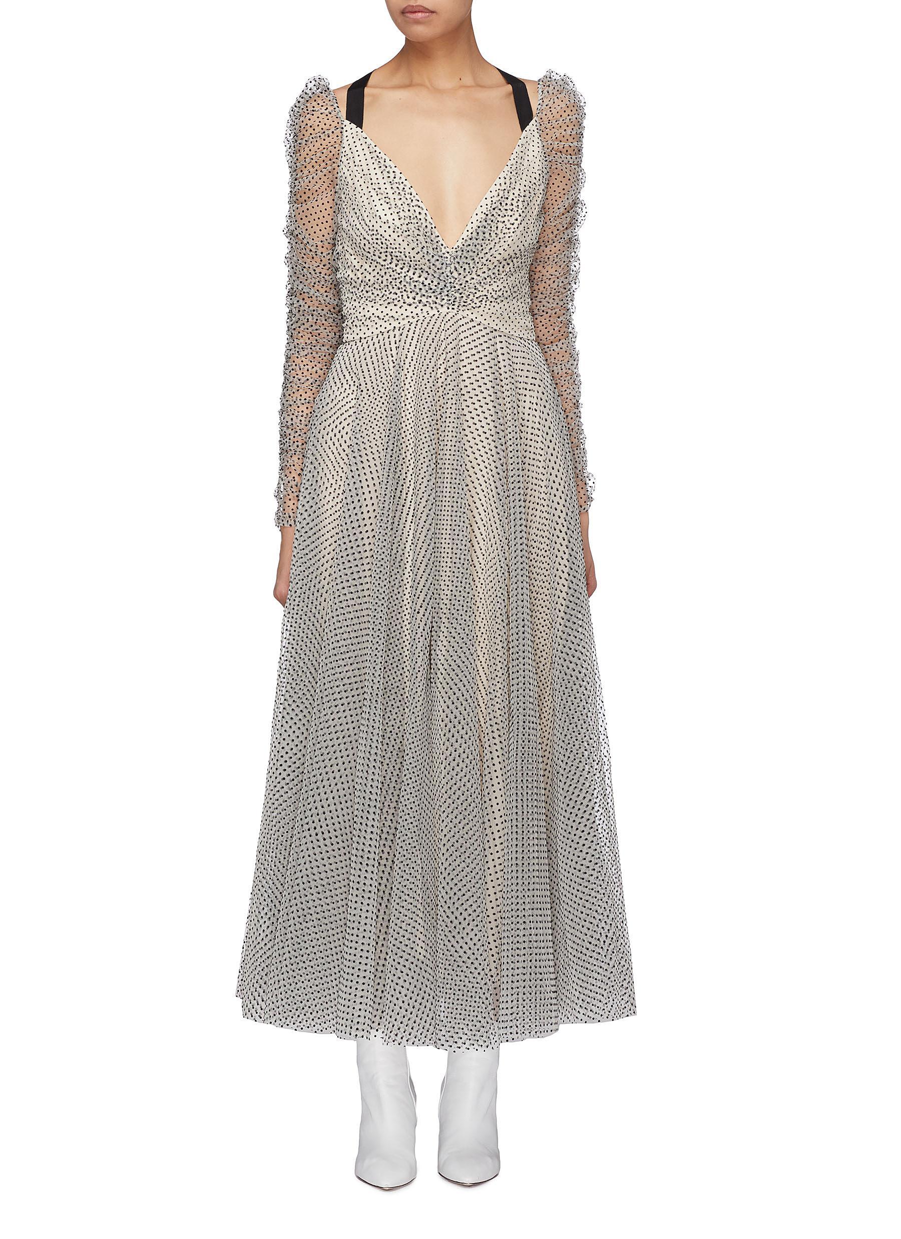 Zimmermann Tulle Tempest Ballet Dress in Gray - Lyst