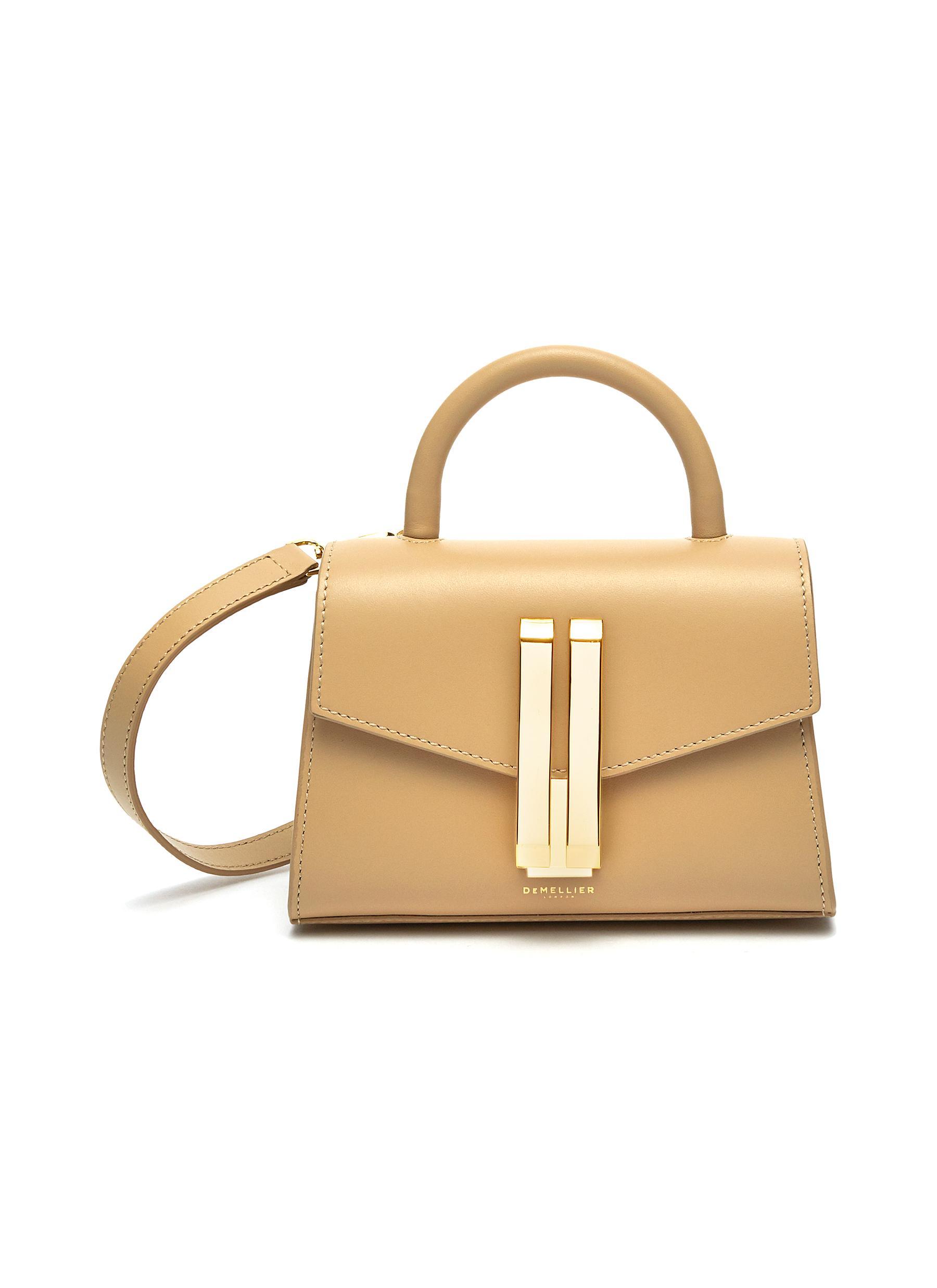 DeMellier 'nano Montreal' Top Handle Leather Bag - Lyst