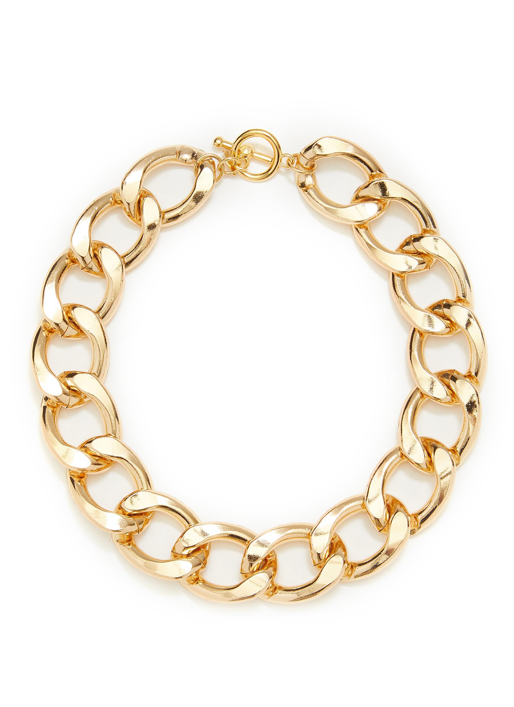 Fashion Jewellery Necklace Gold Plated 