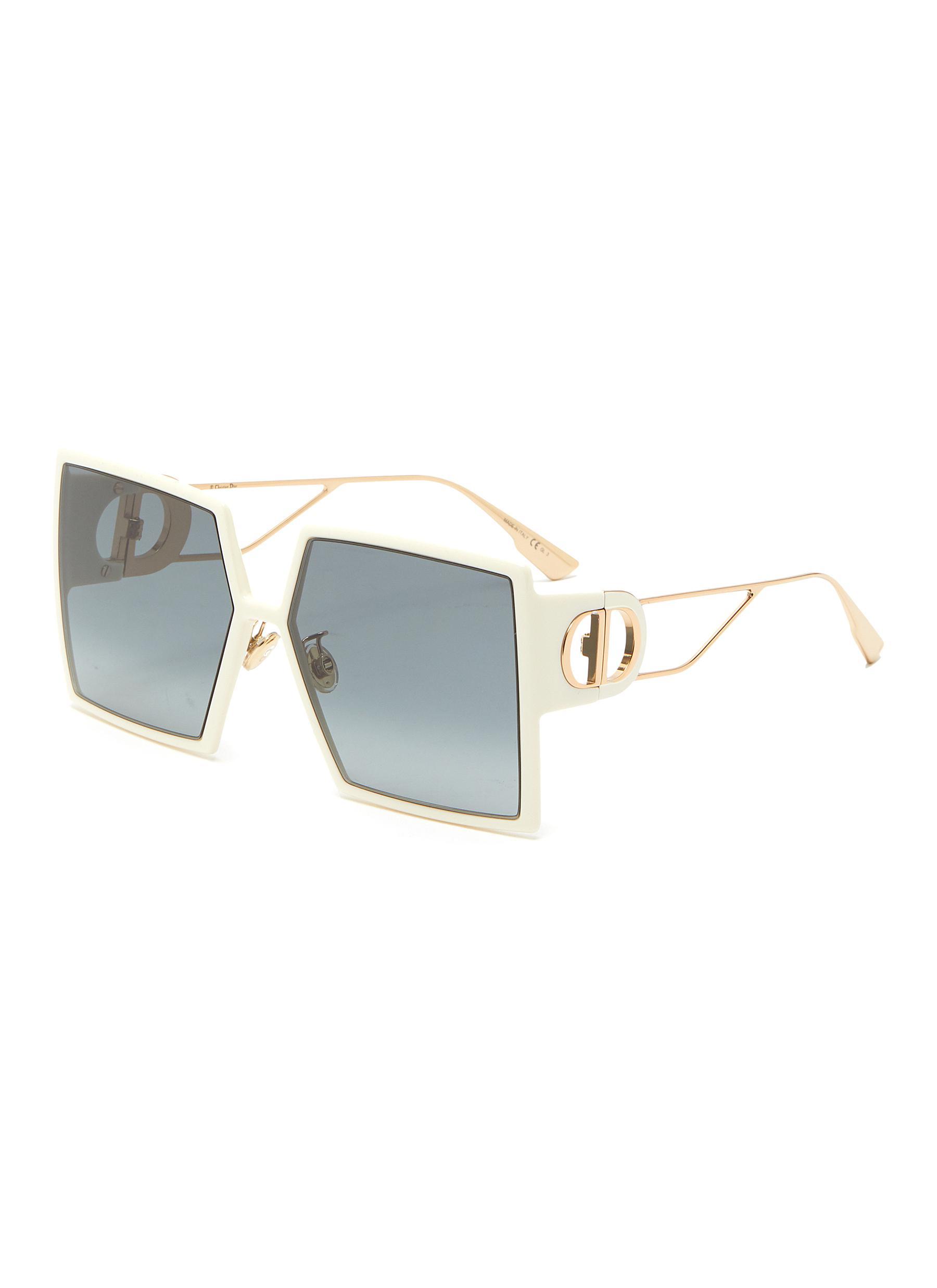 dior sunglasses white frame