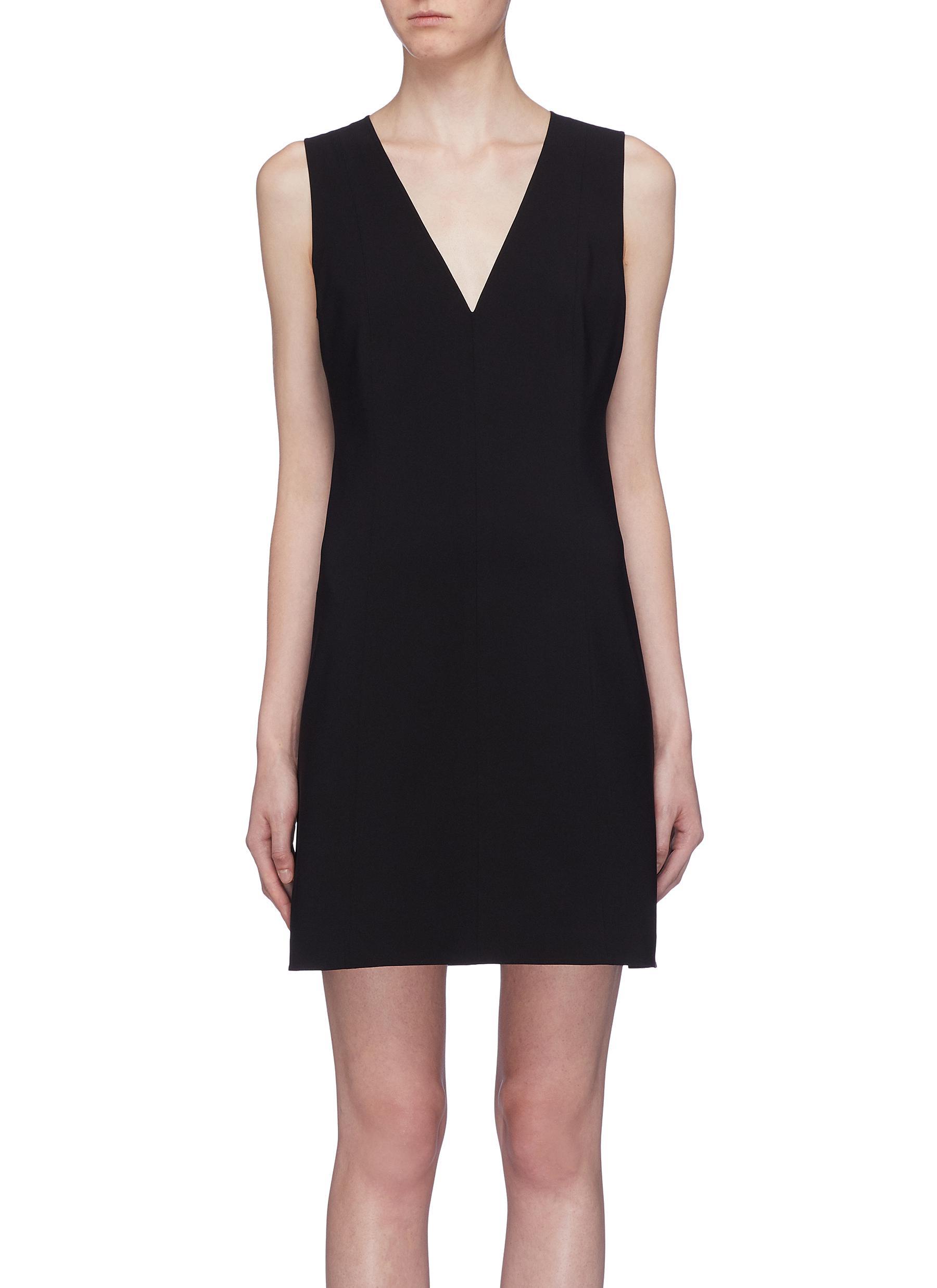 theory easy v shift dress