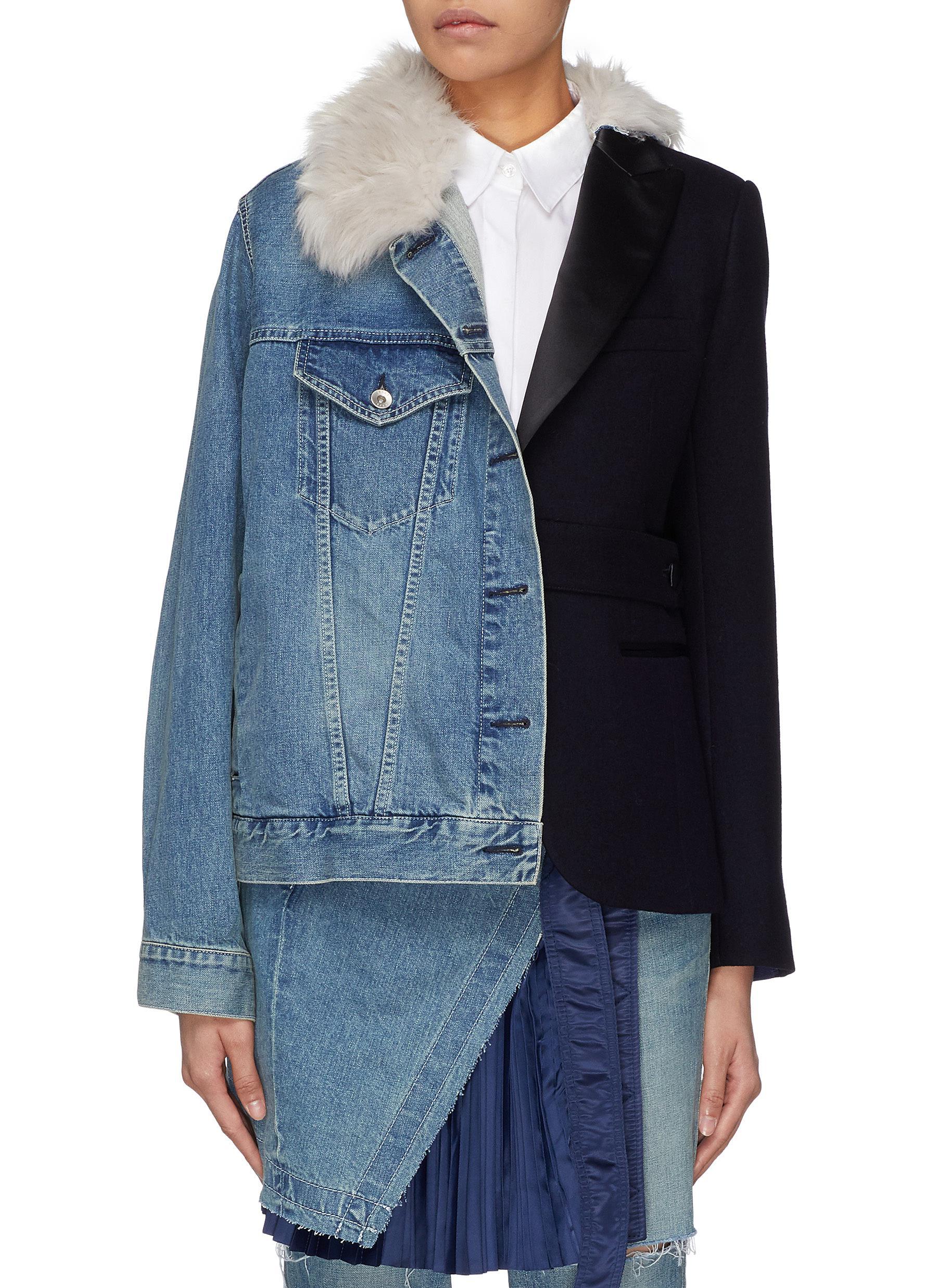 blazer denim jacket