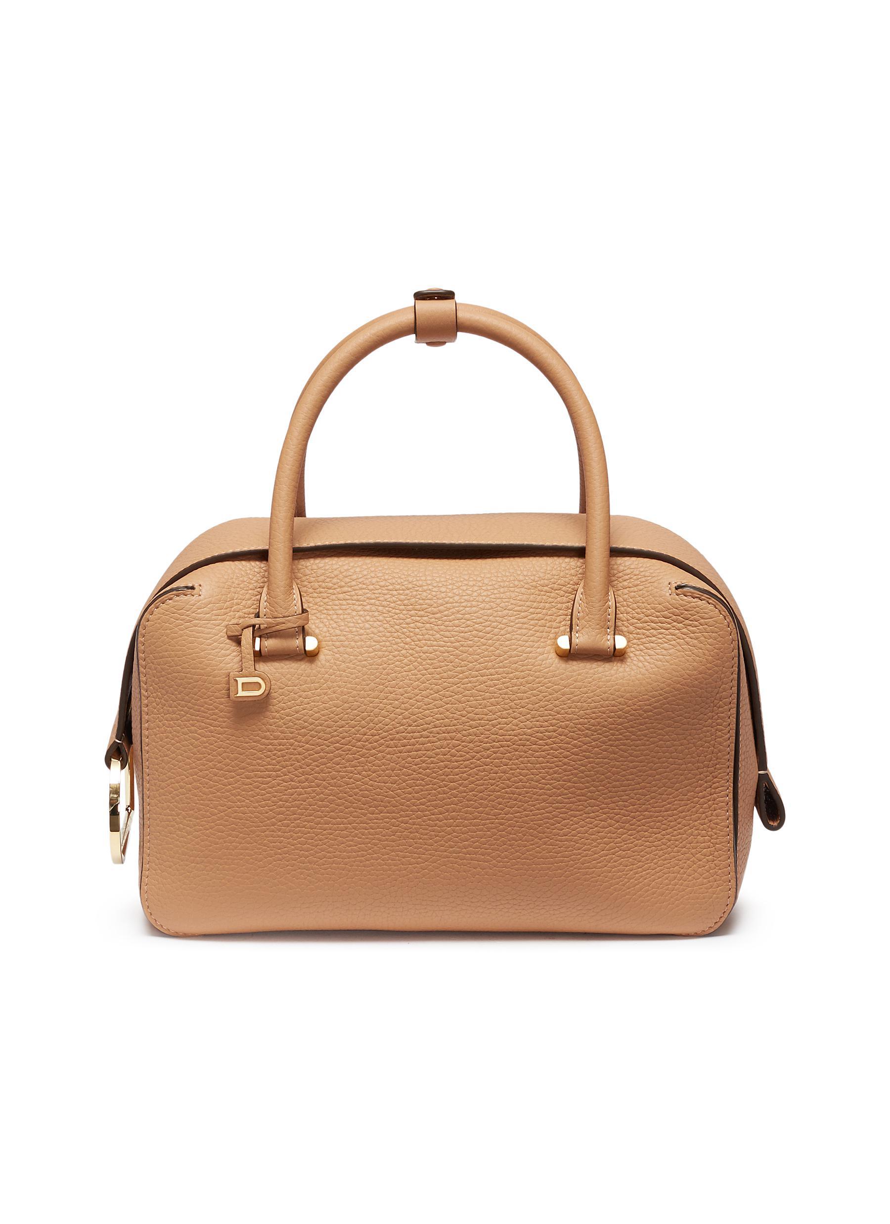 Delvaux Brown Leather Tempête MM at 1stDibs