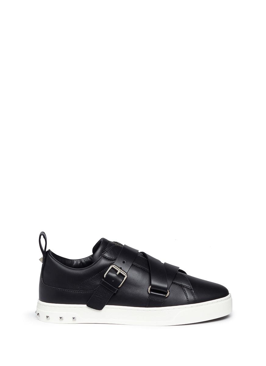 valentino strap sneakers