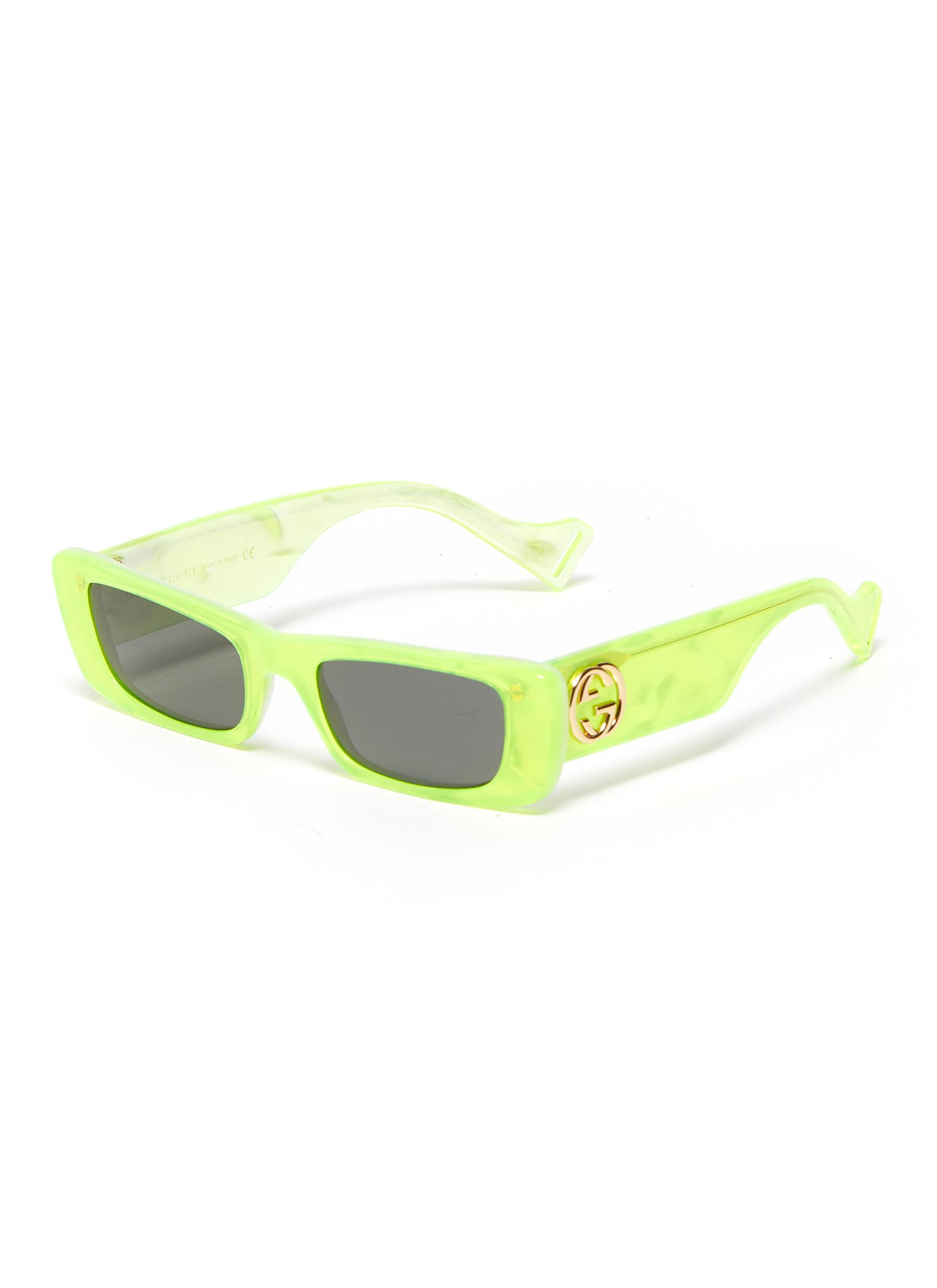 yellow gucci sunglasses