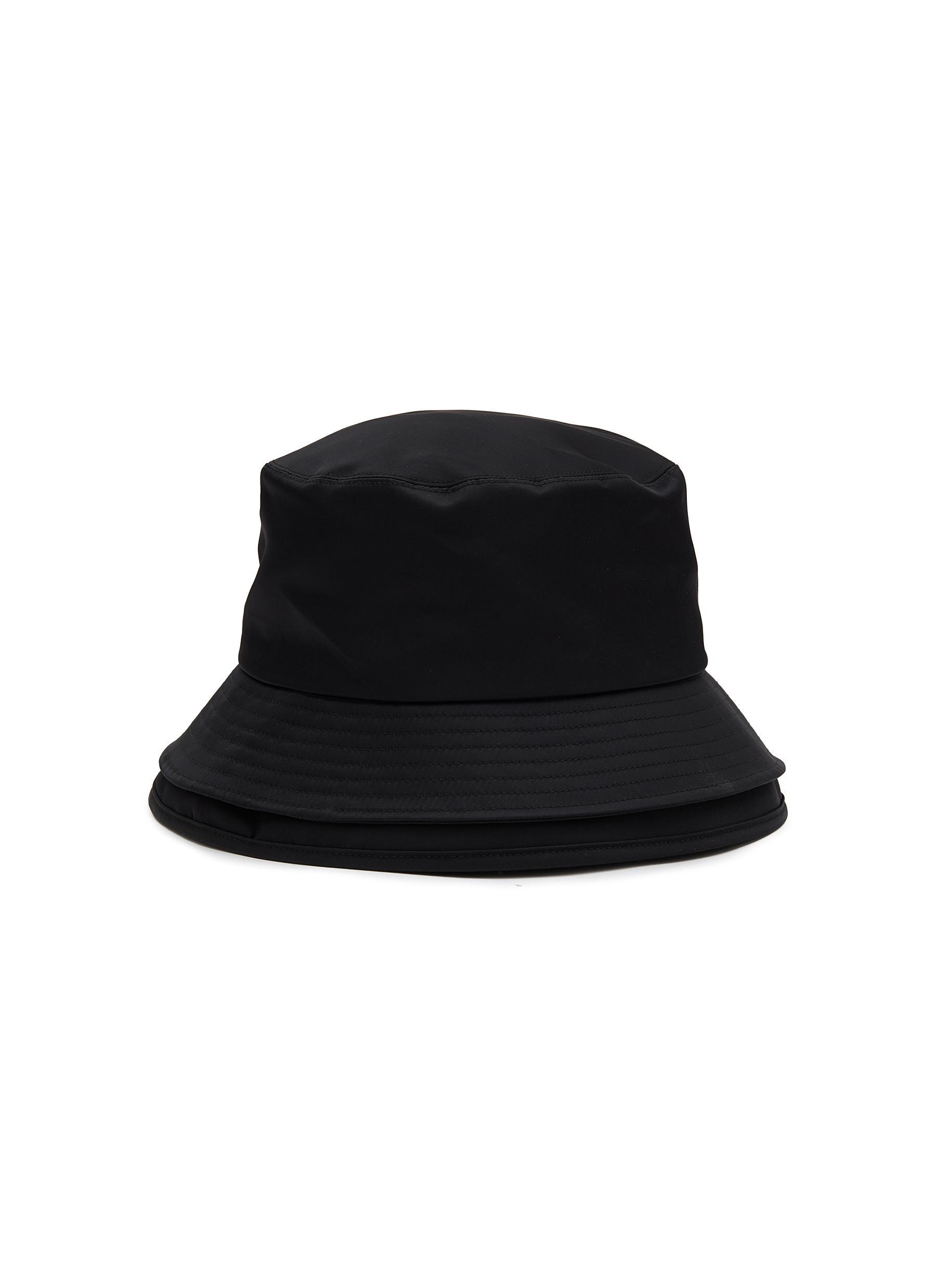 再出品sacai Double brim bucket hat サカイ バケハ