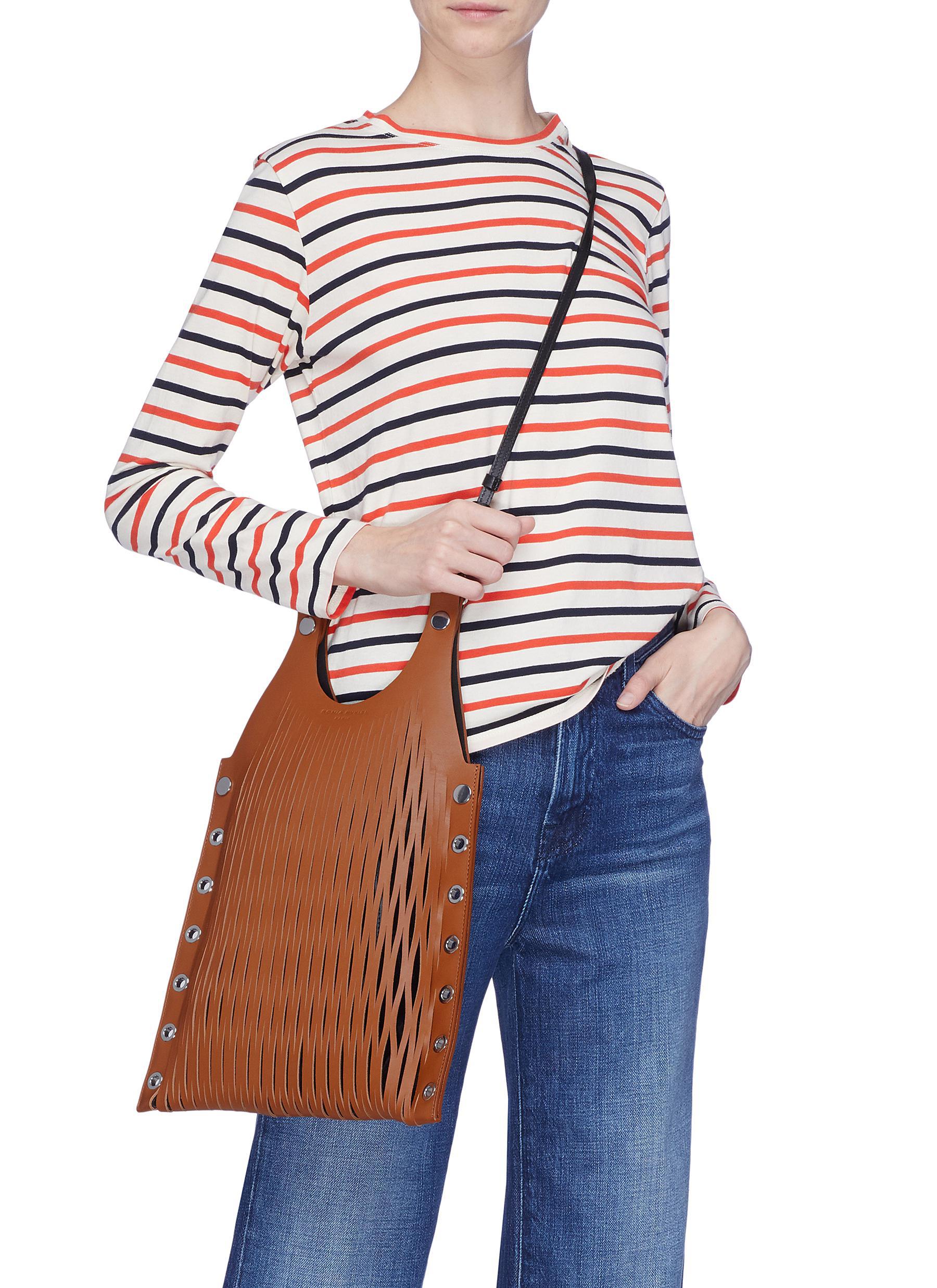 Sonia Rykiel The Baltard Medium Bag In Tan in Brown | Lyst