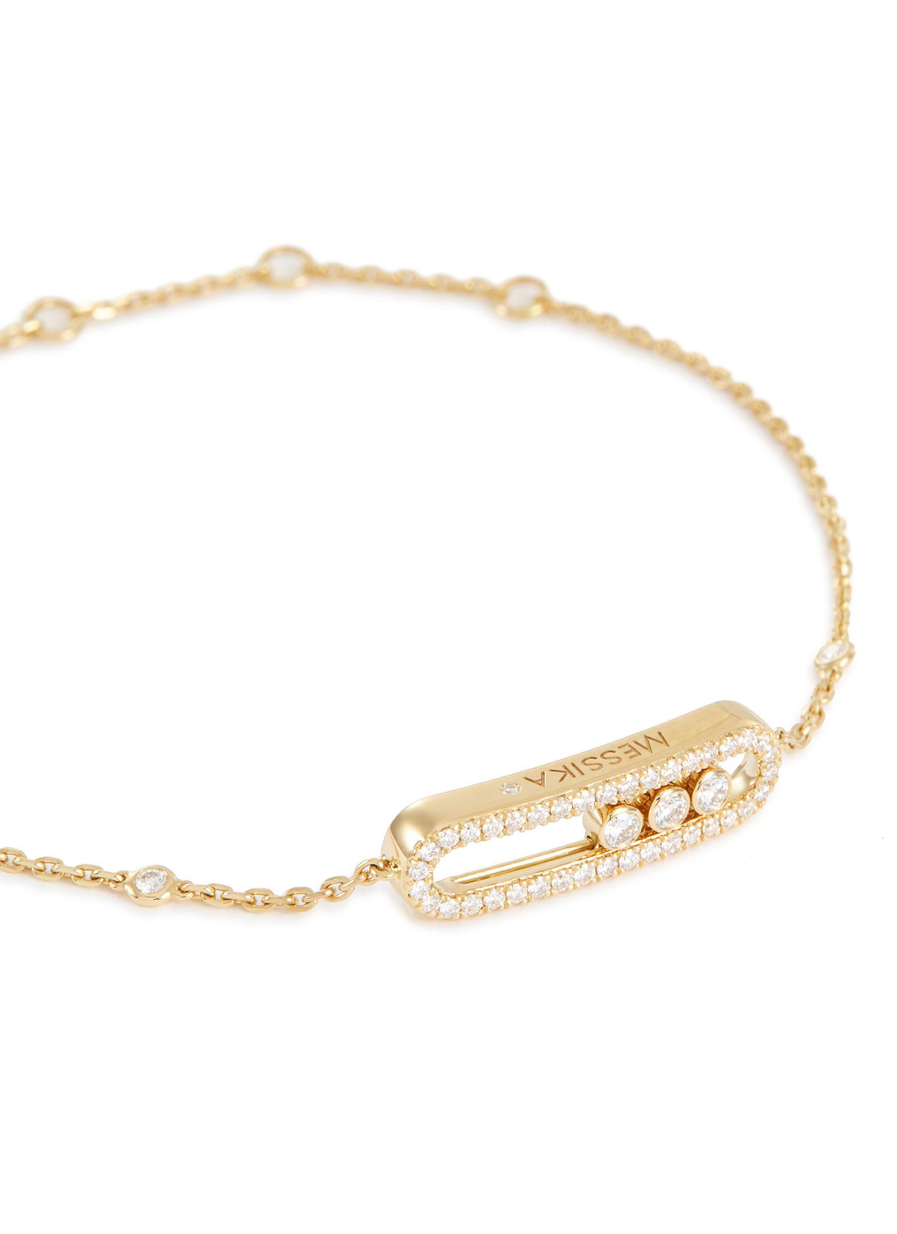 Baby Move Pavé Diamond 18k Yellow Gold Bracelet Baby Move Pavé Diamond 18k Yellow Gold Bracelet