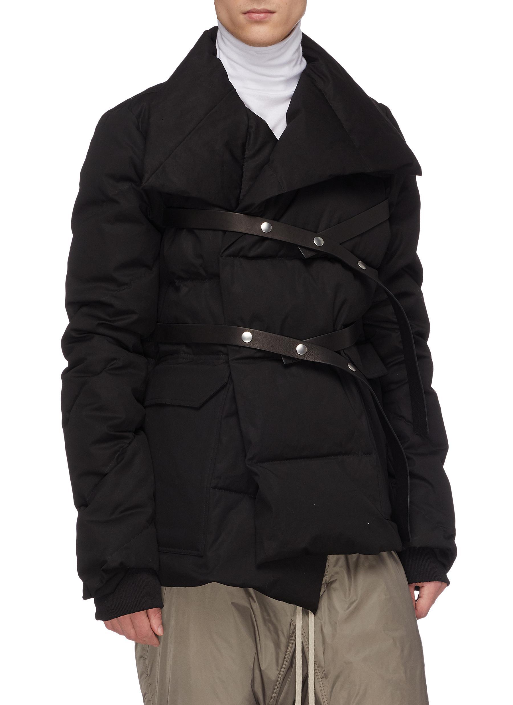 wrap down jacket