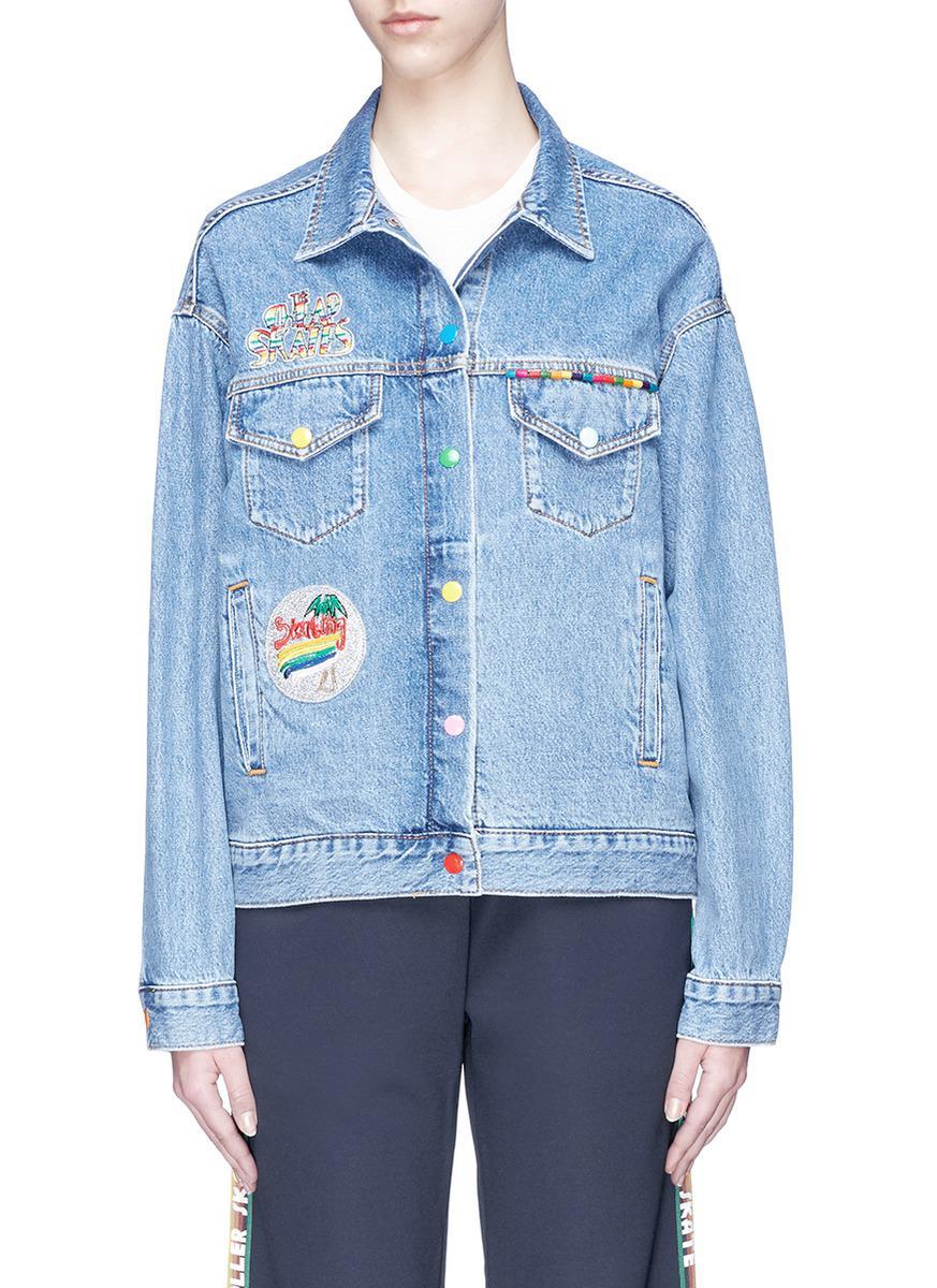 mira mikati denim jacket