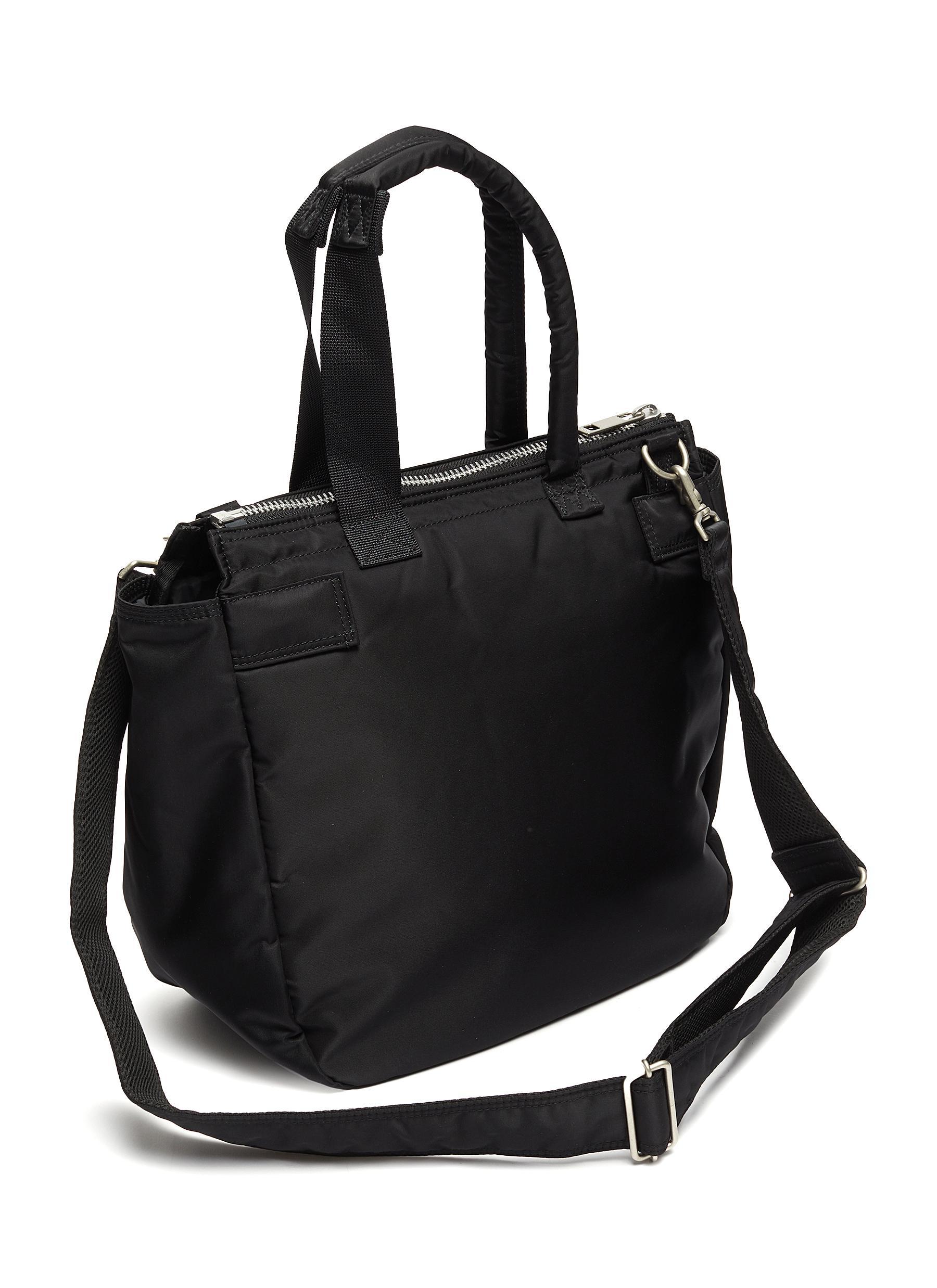 Sacai X Porter Pocket Medium Tote in Black for Men | Lyst