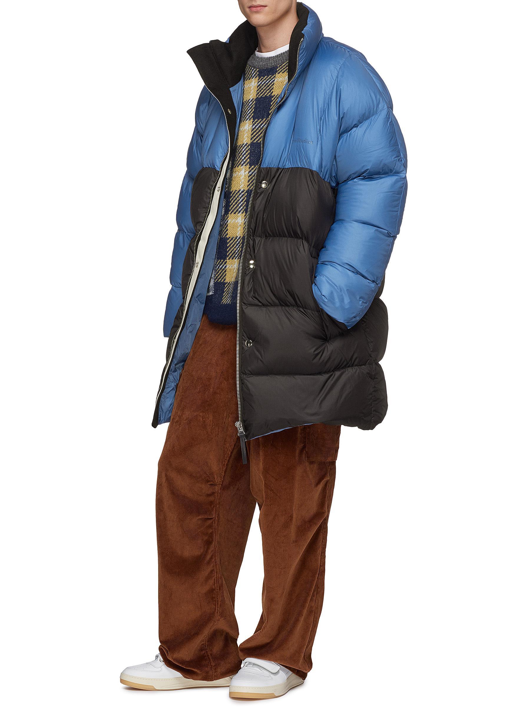 oversized down puffer