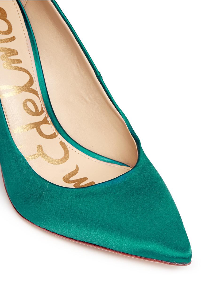 sam edelman green pumps