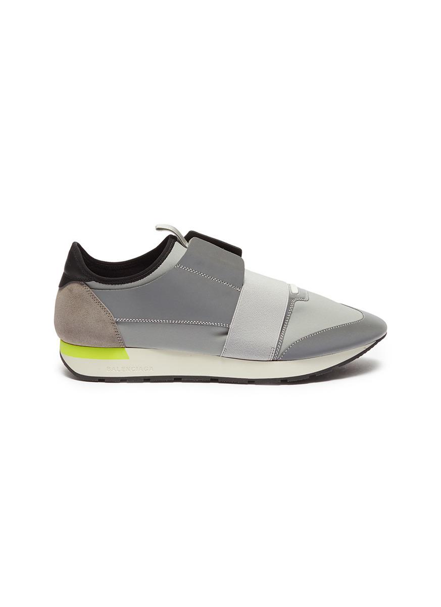 balenciaga race runner grey