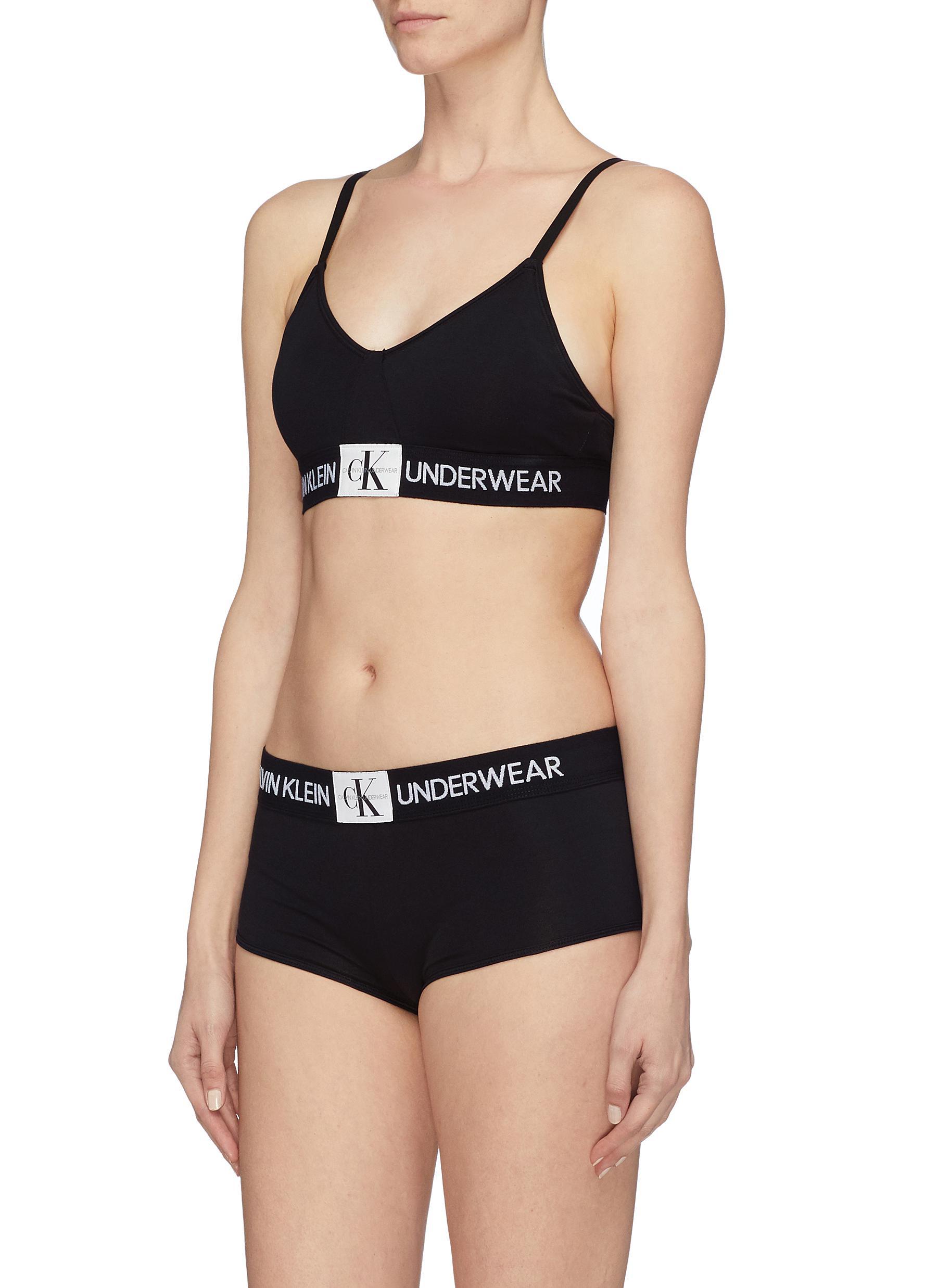 calvin klein monogram boyshort