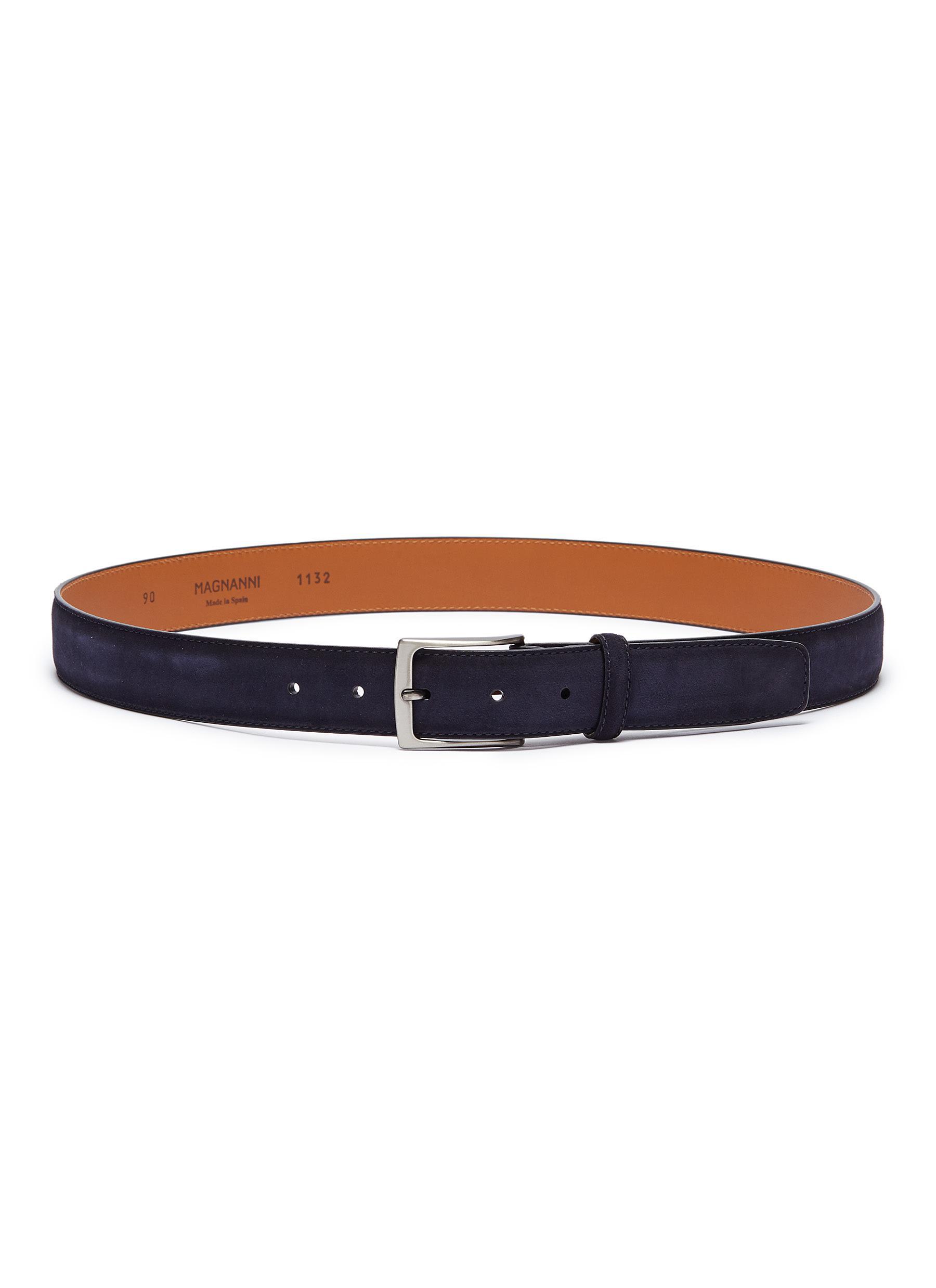 Magnanni navy belt Clearance